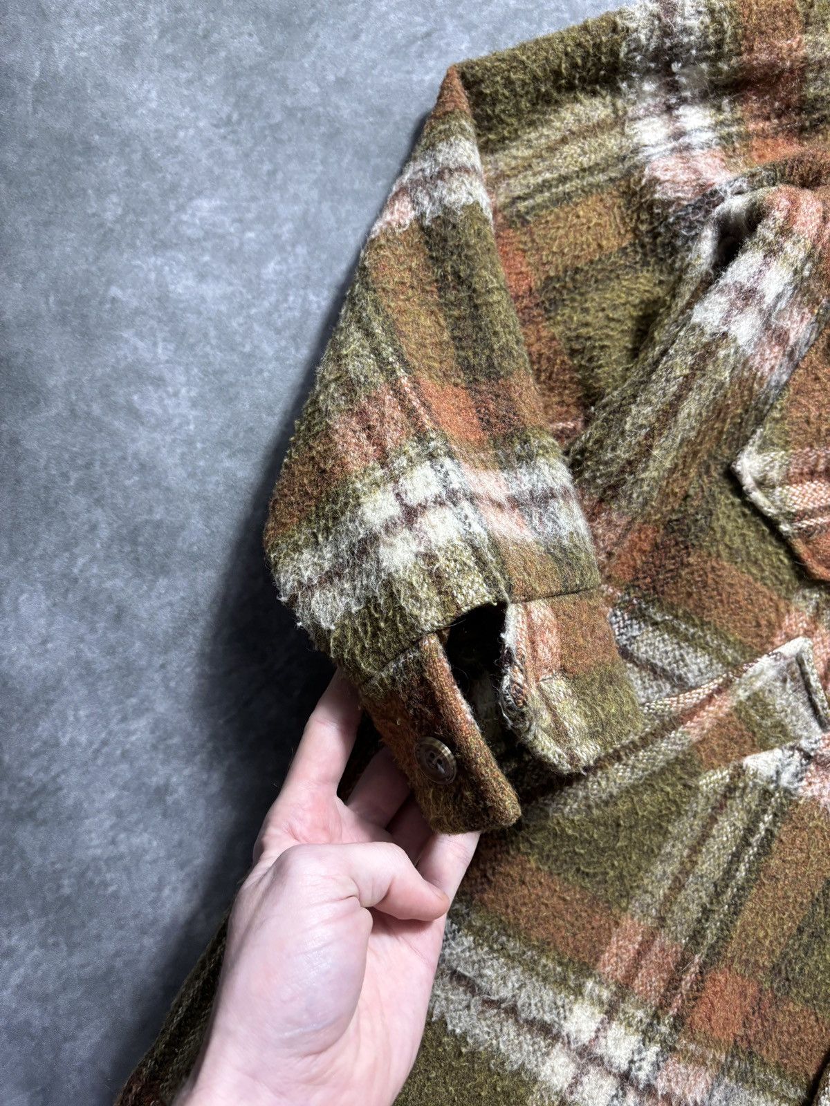 Vintage Vintage Plaid Jacket Lined Chore Coat Wool Deacon Bros Hunt Size US L / EU 52-54 / 3 - 12 Thumbnail