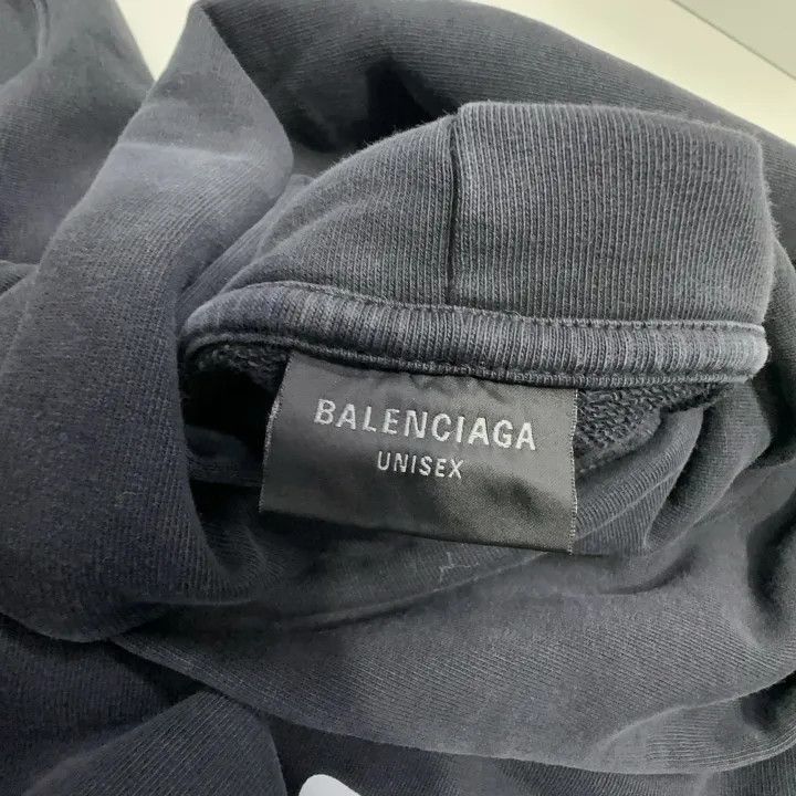 Balenciaga Balenciaga I Love Paris Graphic Hoodie 0079-2507 Size US S / EU 44-46 / 1 - 3 Thumbnail
