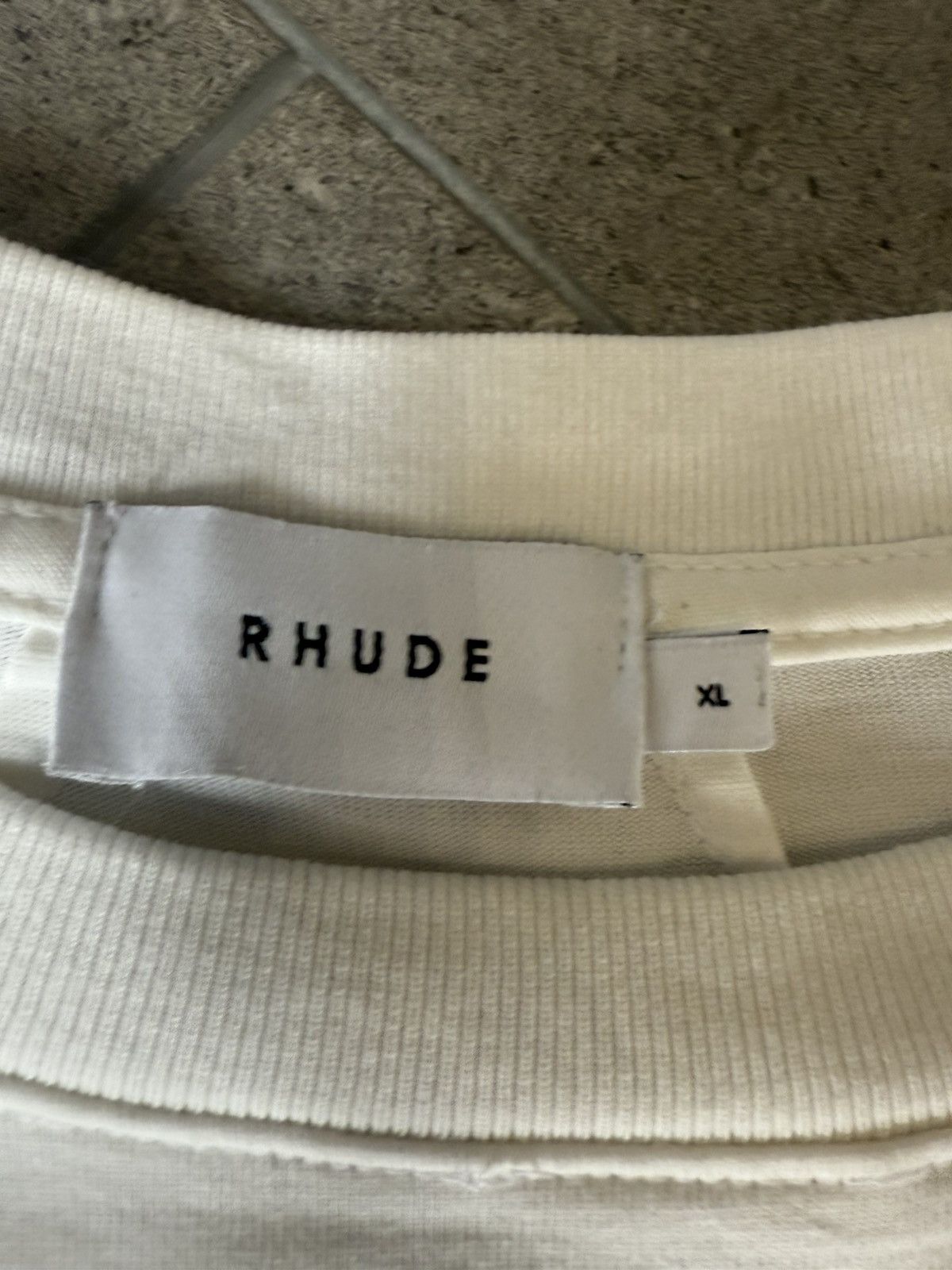 Rhude RHUDE STAMP EAGLE LOGO TEE SIZE XL Size US XL / EU 56 / 4 - 2 Thumbnail