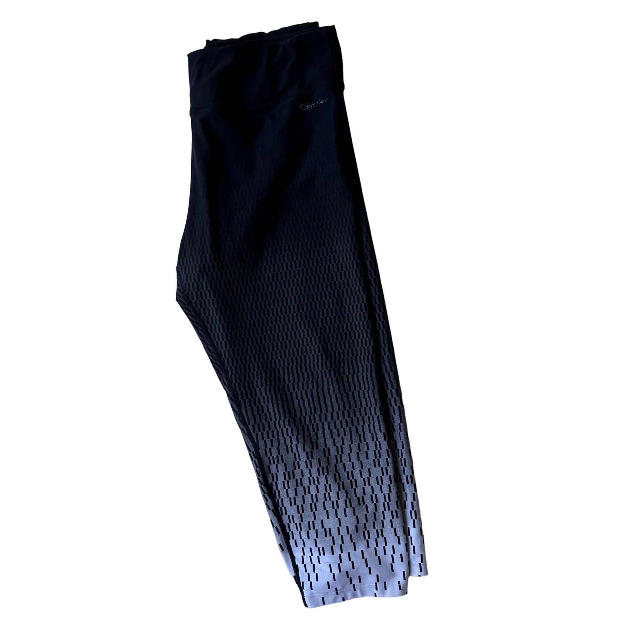 Calvin Klein Calvin Klein Performance Leggings XL Wick Ombre Black Yoga P Size 30" / US 8 / IT 44 - 1 Thumbnail
