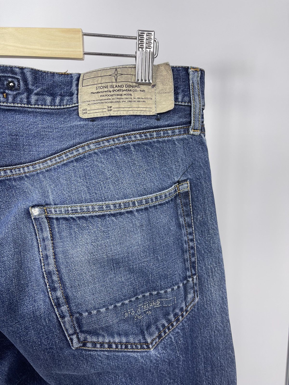Stone Island Stone Island Denim Jeans Size 34 Vintage Made in Italy Size US 34 / EU 50 - 5 Thumbnail