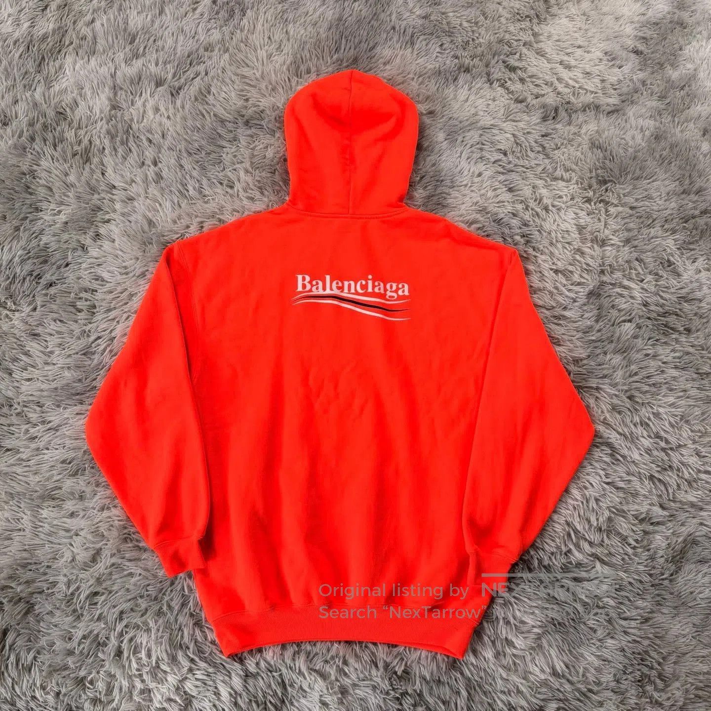 Balenciaga balenciaga red hoodie unisex xs size. Size US XS / EU 42 / 0 - 7 Thumbnail