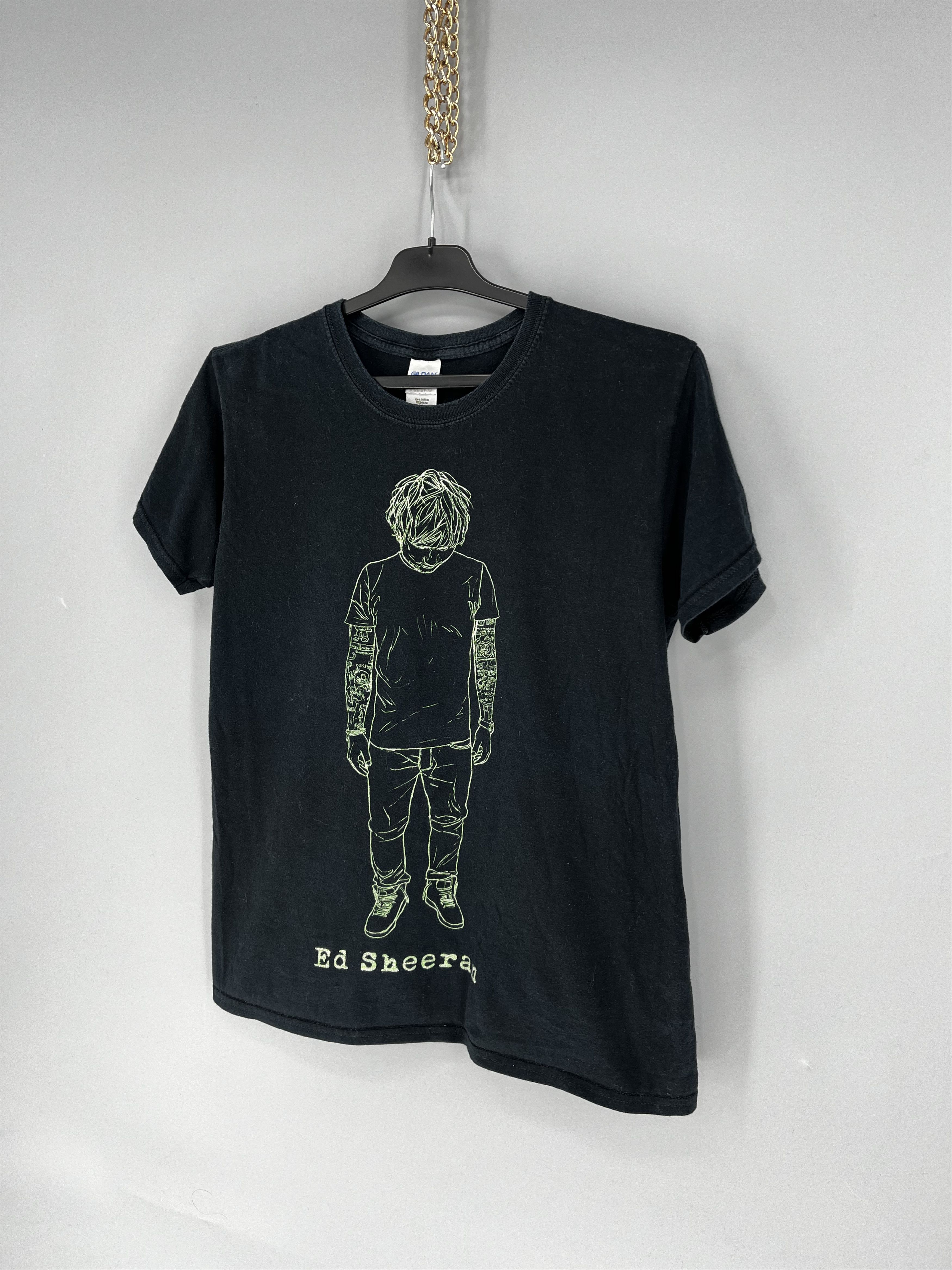 Band Tees Ed Sheeran Tour X T-Shirt Double Sided Size M Black Size US M / EU 48-50 / 2 - 3 Thumbnail