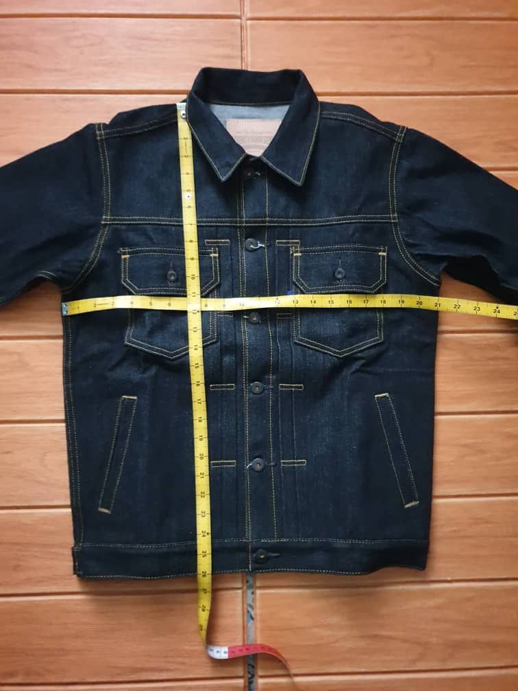 Japanese Brand Seventy four blue 16 oz salvedge jacket jeans Size US L / EU 52-54 / 3 - 8 Thumbnail