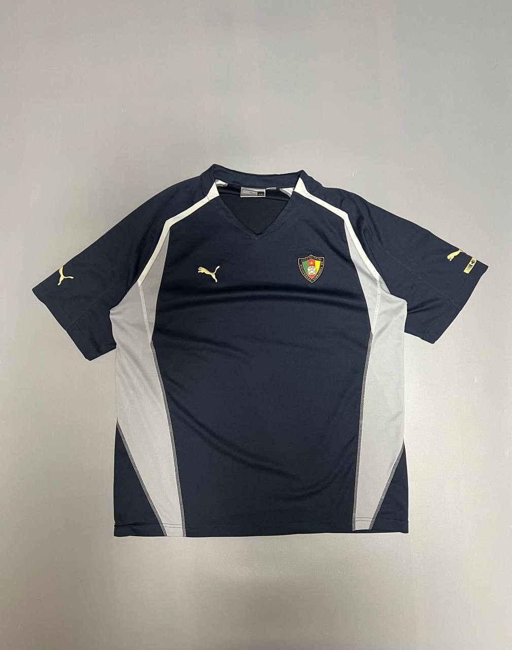 Puma Vintage Puma Camerounaise 2004-06 Training Jersey Size US XXL / EU 58 / 5 - 1 Thumbnail