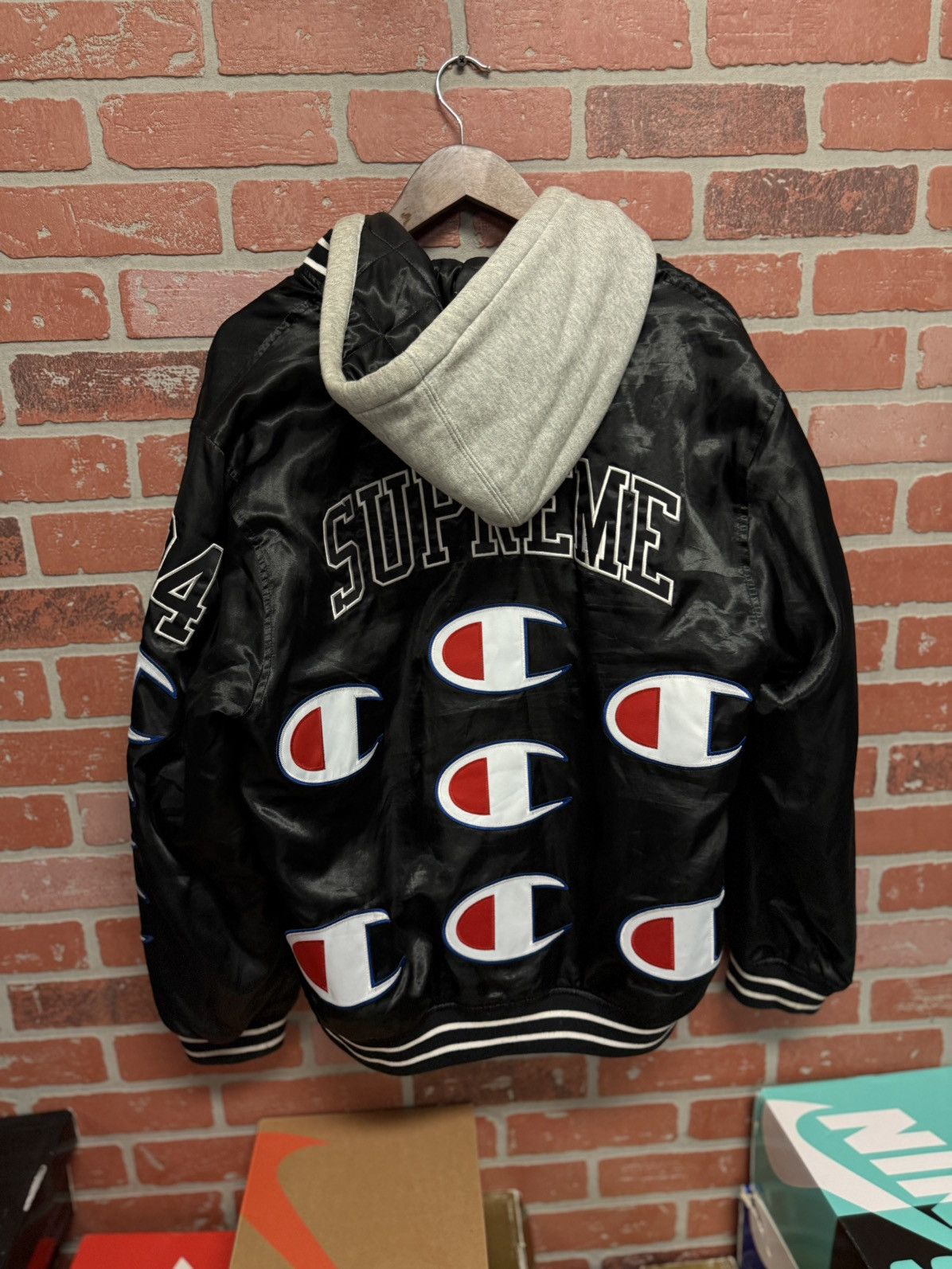 Champion × Supreme Supreme Champion Jacket RARE Size M Clean Condition Size US M / EU 48-50 / 2 - 6 Thumbnail