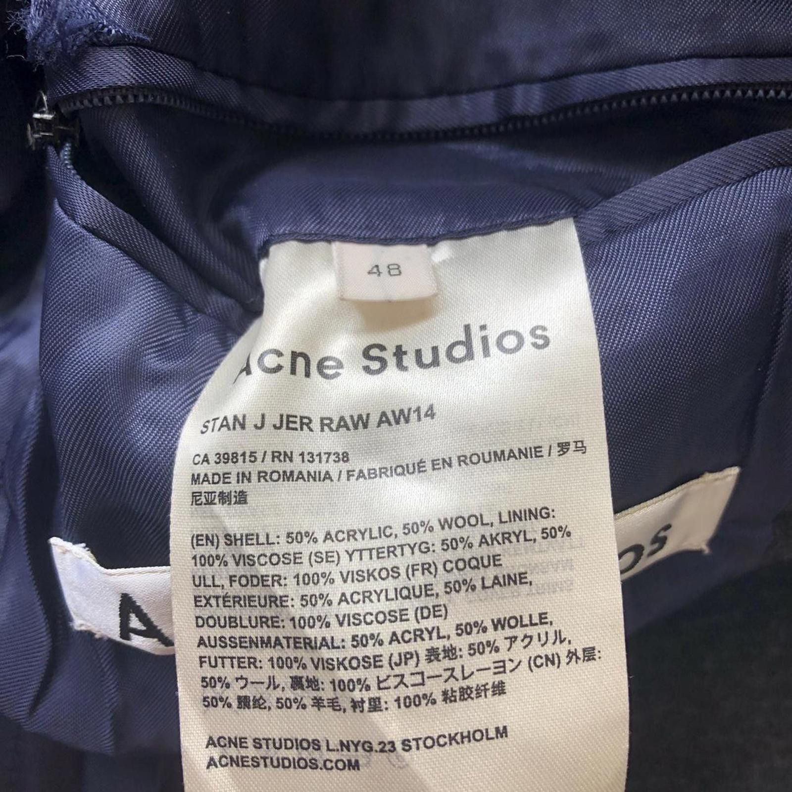 Acne Studios Acne Studios Wool Blazer Size US M / EU 48-50 / 2 - 4 Thumbnail