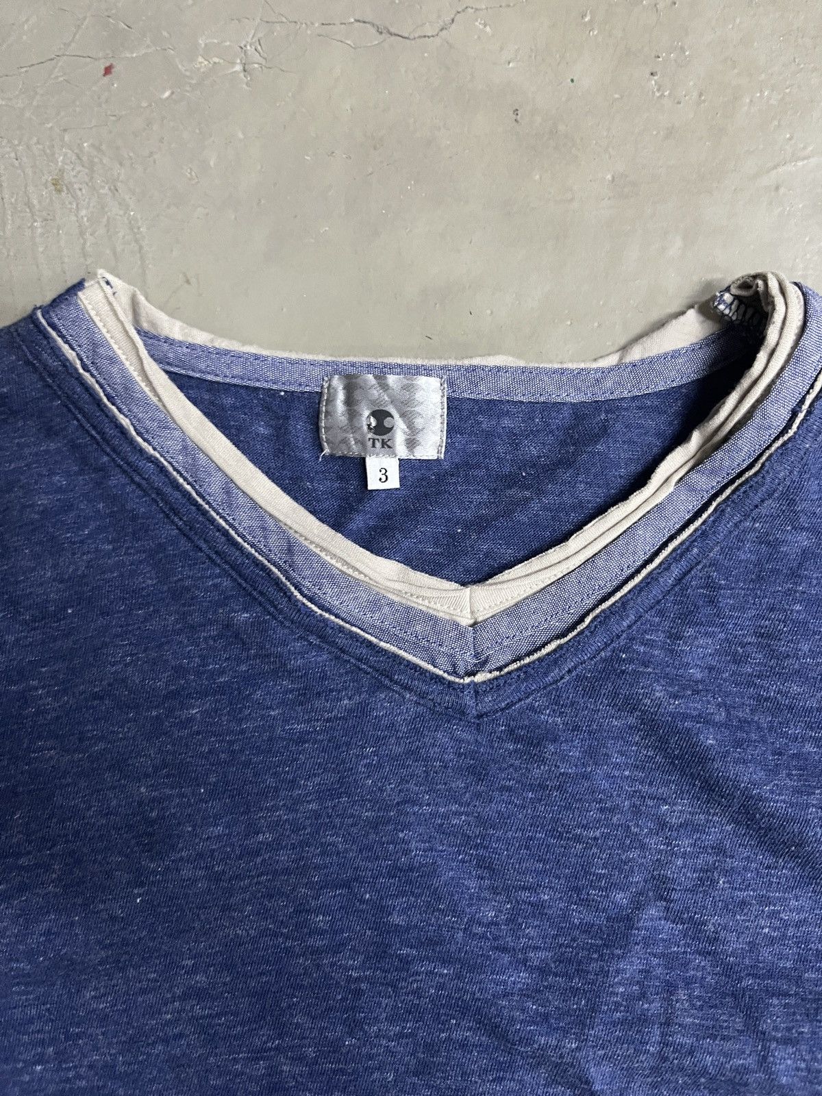 Visvim Takeo Kikuchi RRL Greg Lauren Inspired Indigo Slub Henley Size US M / EU 48-50 / 2 - 3 Thumbnail