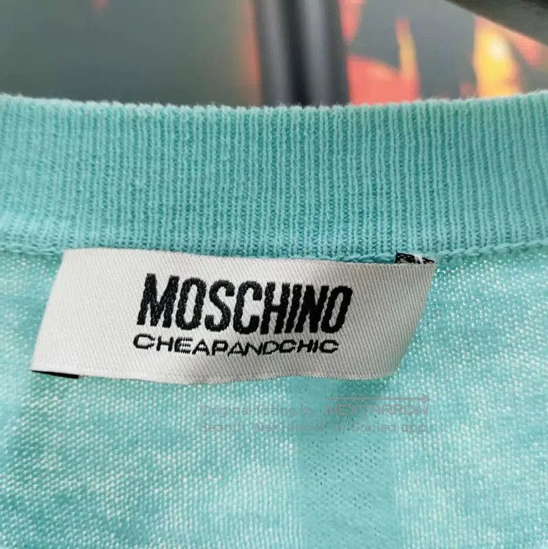 Moschino Moschino Women's Colorful Cartoon Print Long Sleeve Top . Size M / US 6-8 / IT 42-44 - 3 Thumbnail