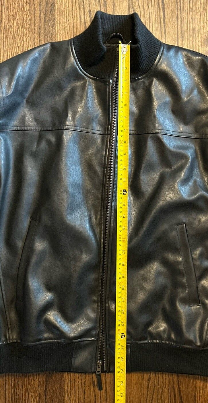 U.S. Polo Assn. Vintage US Polo Assn Black Leather Bomber Jacket Size XL Size US XL / EU 56 / 4 - 10 Thumbnail