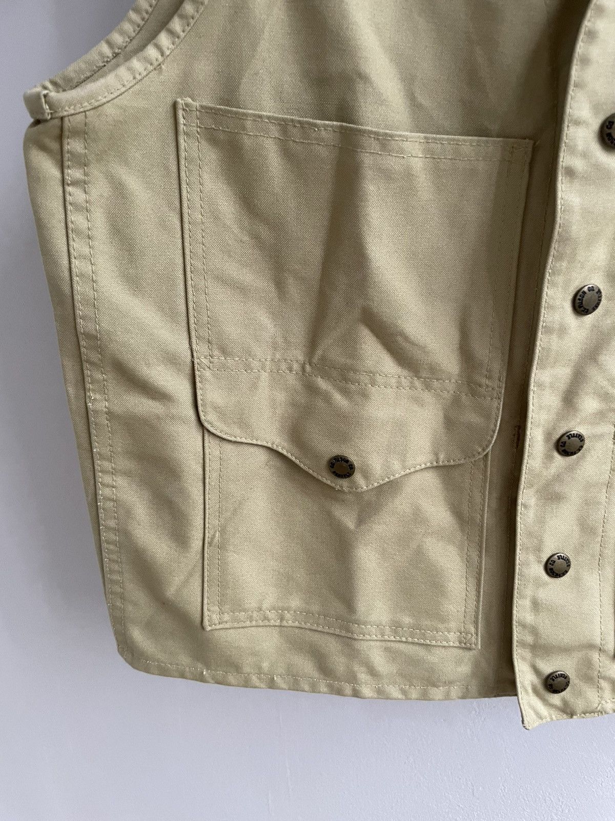Filson Filson Vintage Tin Cloth Cruiser Work Jacket Vest Made USA Size US M / EU 48-50 / 2 - 7 Thumbnail