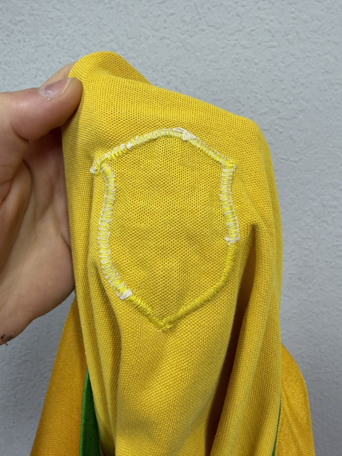 Erima Vintage Erima Brazil Long Sleeve Jersey 1980s Football Shirt Size US M / EU 48-50 / 2 - 14 Thumbnail
