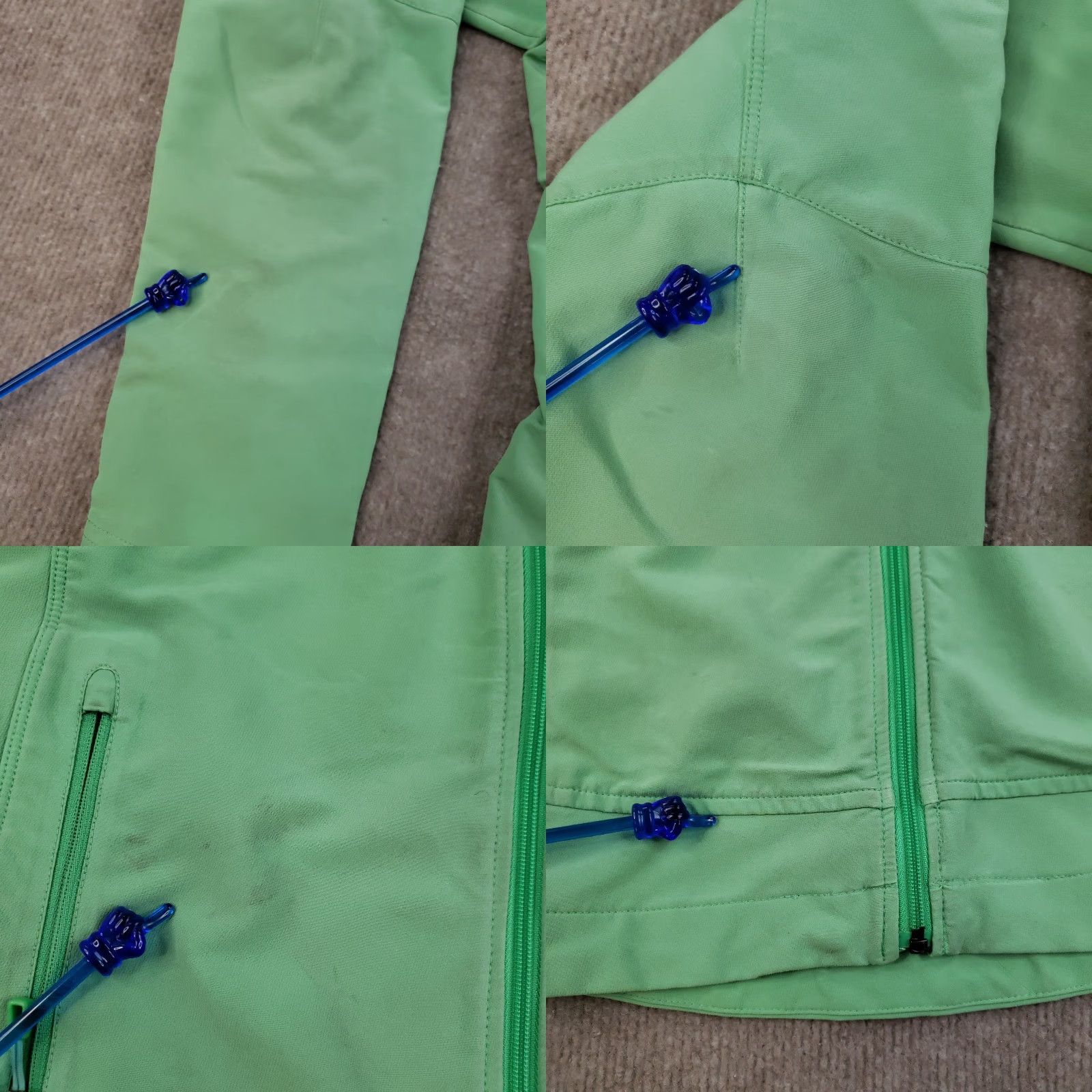 Patagonia Patagonia Jacket Womens Small Green Hooded Softshell Full Zip Outdoors Hiking Size S / US 4 / IT 40 - 8 Thumbnail