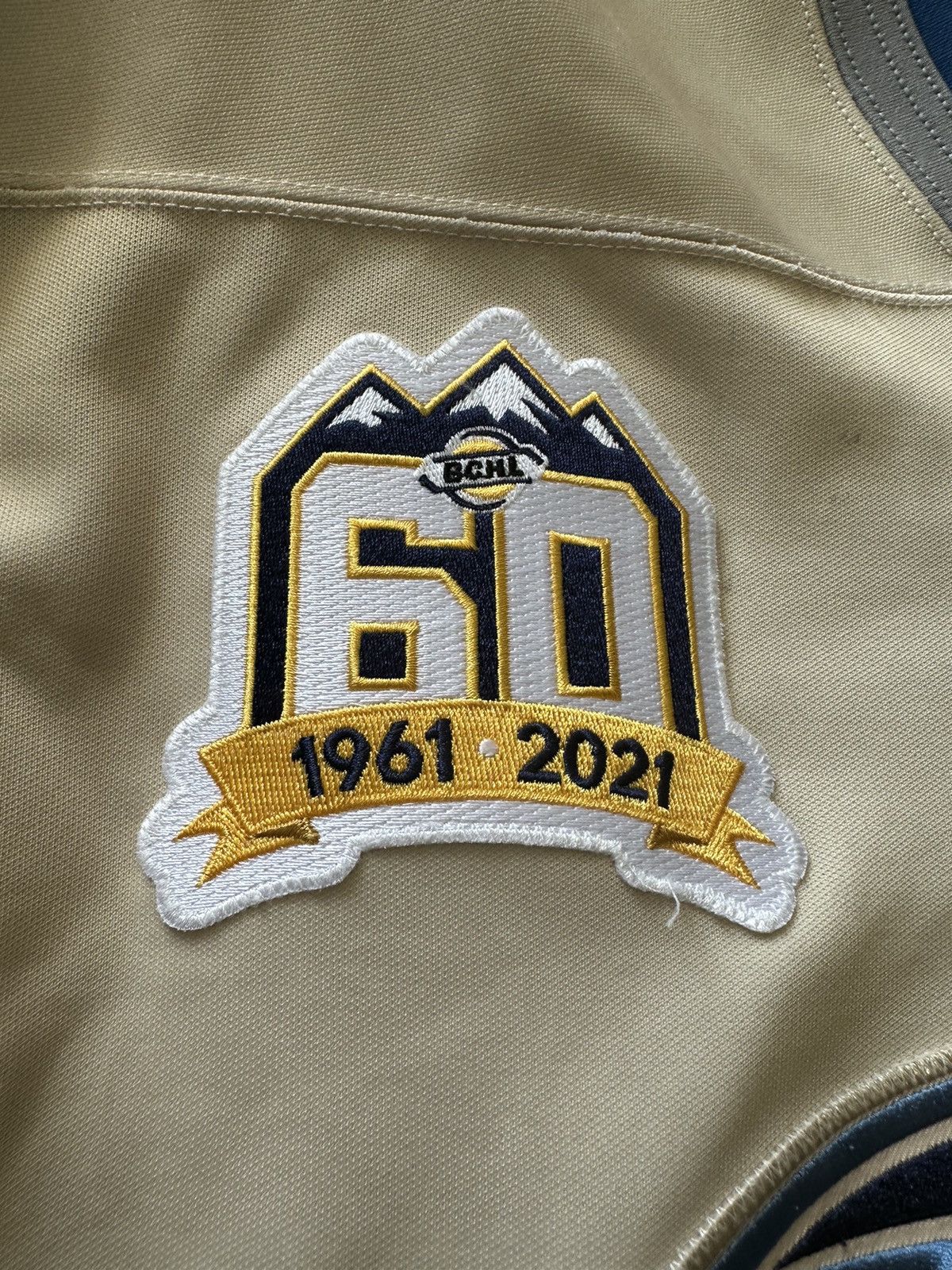Vintage Vintage 90s Bauer Team Langley Thunder Hockey Jersey #3 Size US XL / EU 56 / 4 - 5 Thumbnail