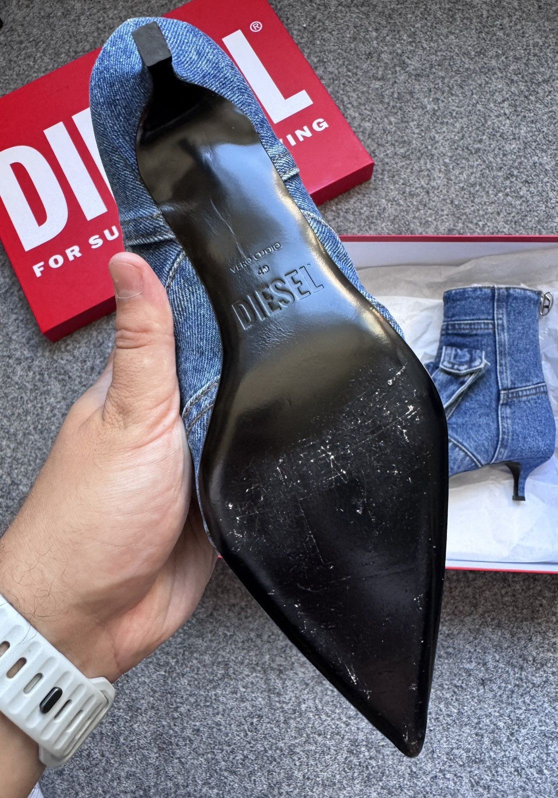 Diesel Diesel D-VENUS POCKET Size US 9 / IT 39 - 4 Thumbnail