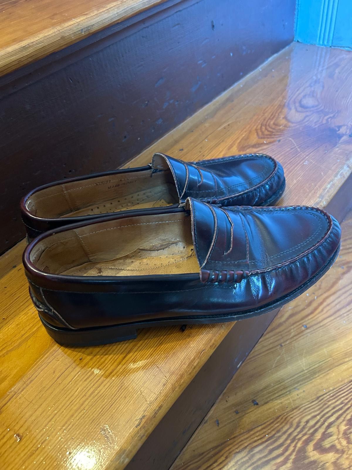 Bally Vintage Oxblood Bally Loafers Size US 9.5 / EU 42-43 - 2 Thumbnail