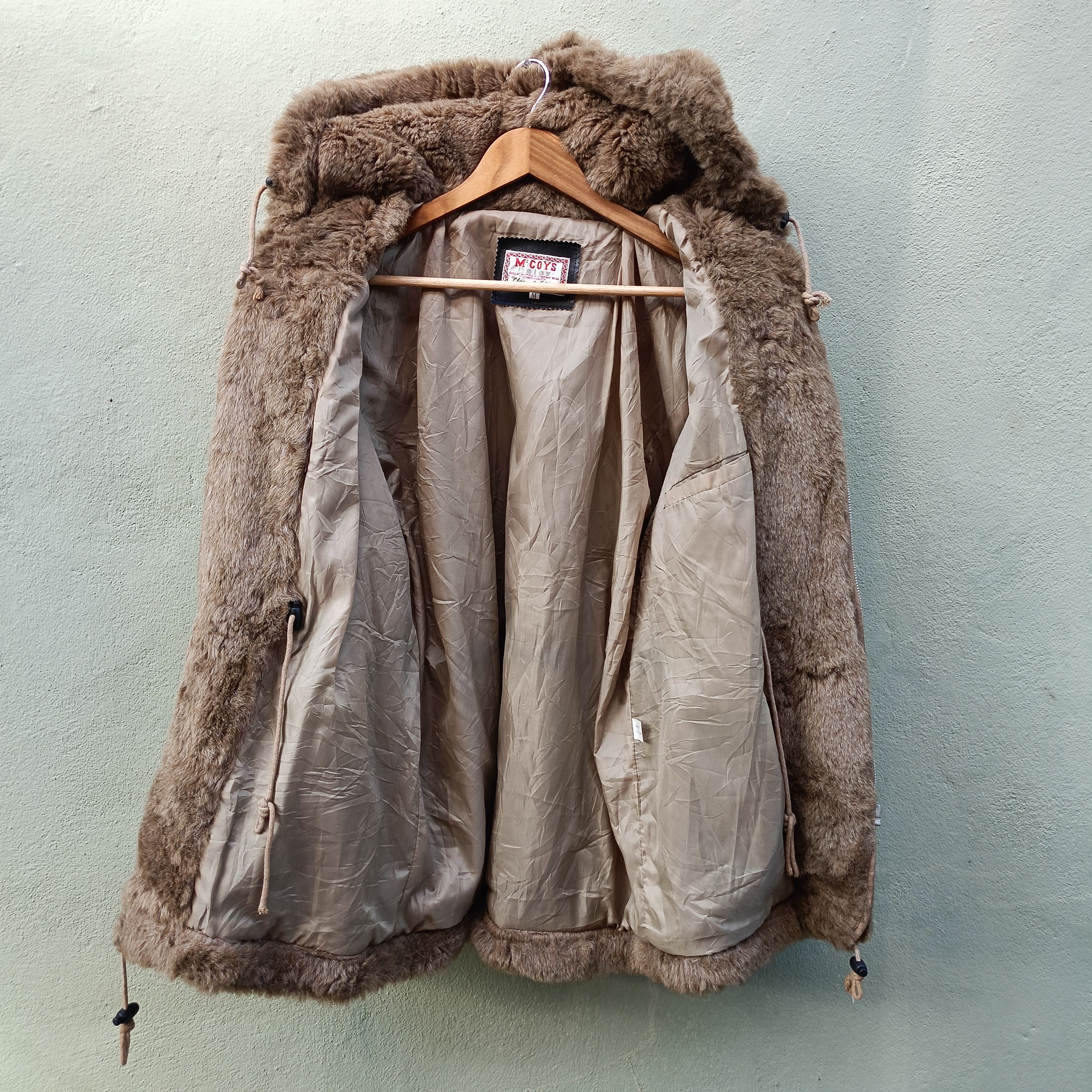 Japanese Brand Mc COYS DAISY FUR JACKET Size US L / EU 52-54 / 3 - 3 Thumbnail