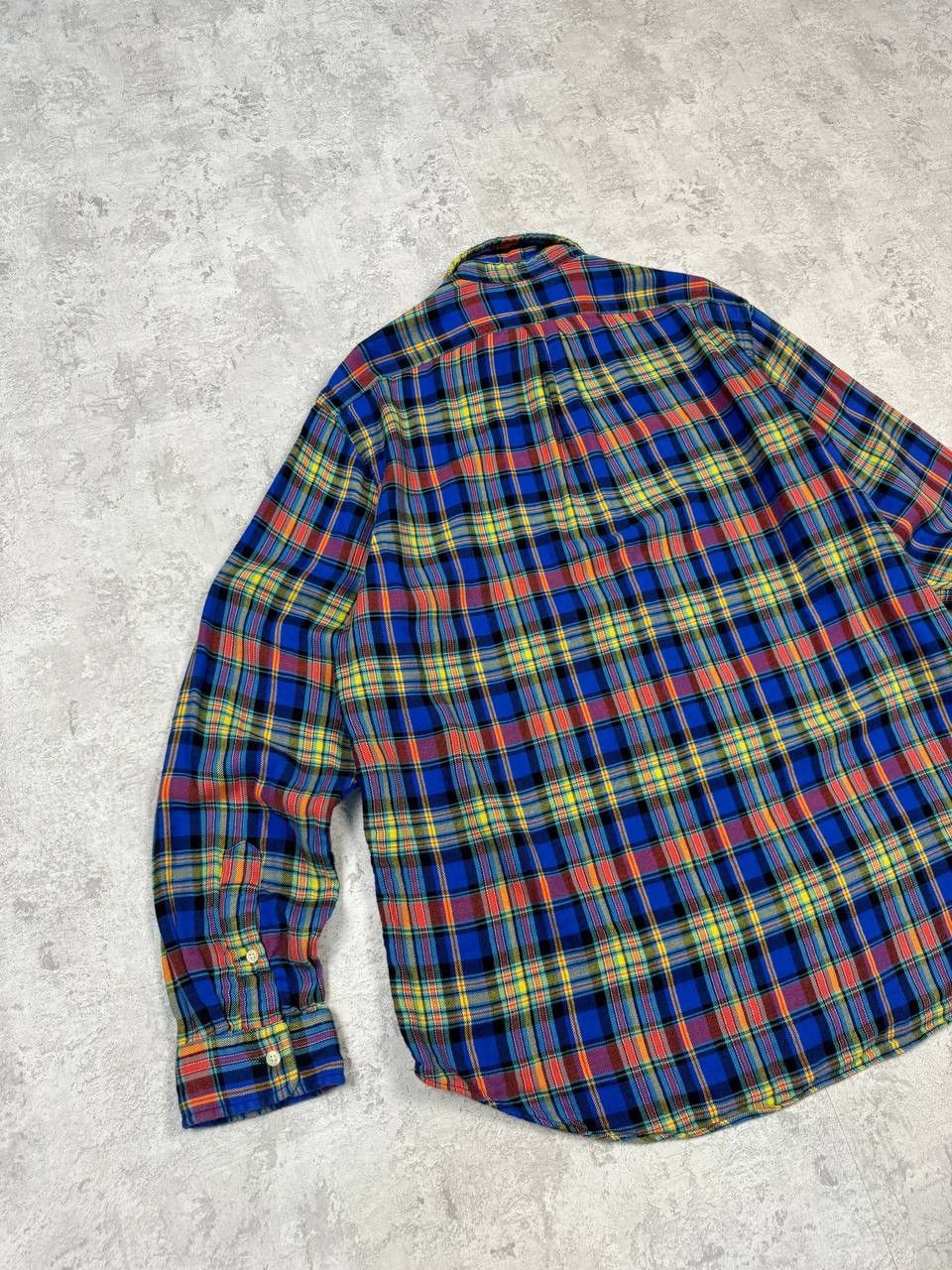 Polo Ralph Lauren Polo Ralph Lauren Flannel Shirt Button Ups Plaid Travis Size US XL / EU 56 / 4 - 8 Thumbnail