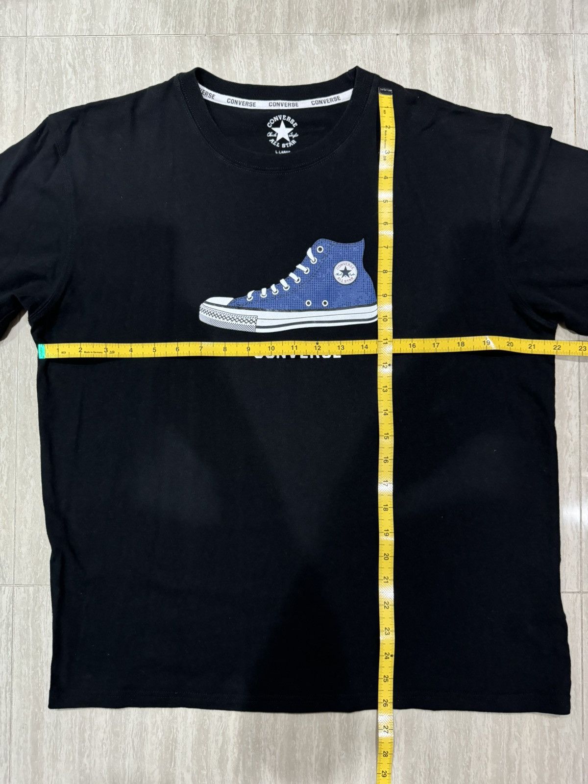 Converse 3D Shoes CONVERSE ALL STAR Chuck Taylor Black Shirt L size Size US L / EU 52-54 / 3 - 9 Thumbnail