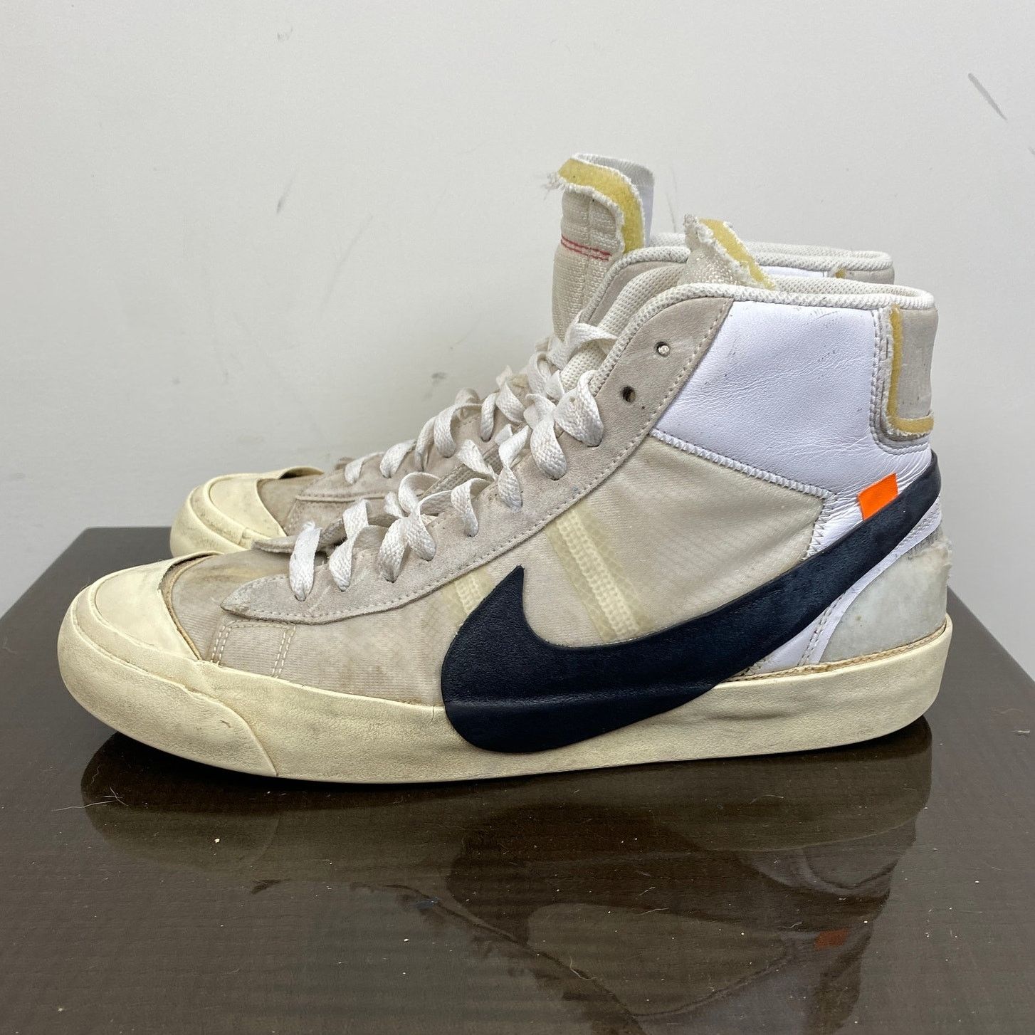 Nike × Off-White × Virgil Abloh Nike Off White Blazer Mid The Ten Sneakers Shoes Men's 11 Size US 11 / EU 44 - 5 Thumbnail