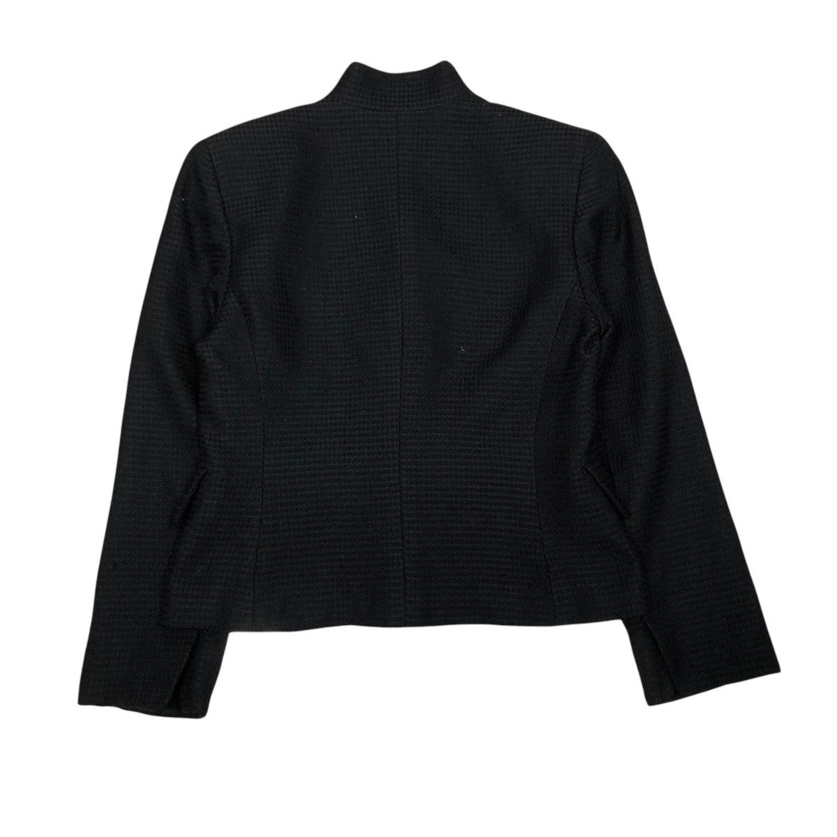 Christian Dior Monsieur 🔥RICH BLACK VINTAGE CROPPED JACKETS CHRISTIAN DIOR Size M / US 6-8 / IT 42-44 - 2 Thumbnail