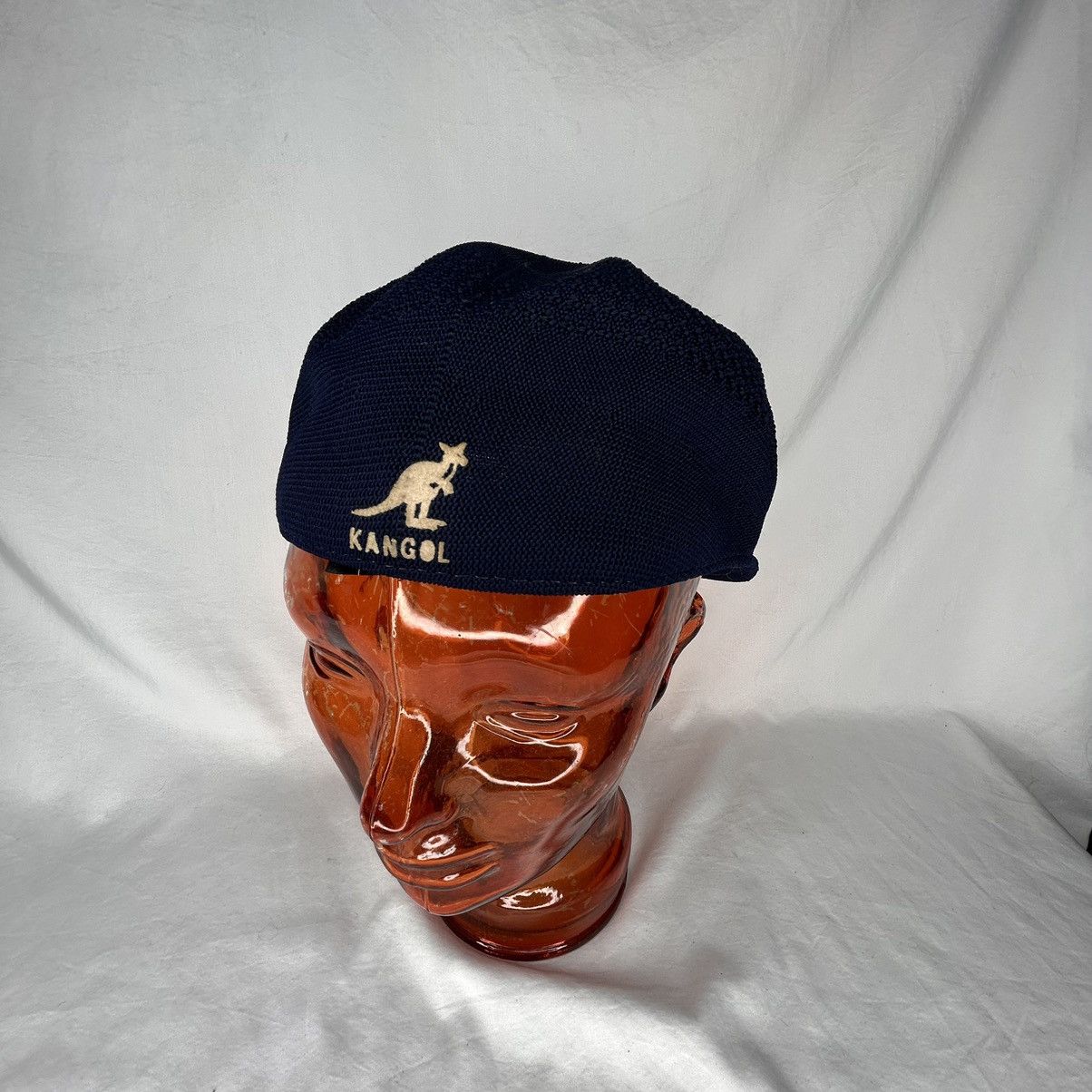Kangol Vintage Kangol Hat Cap Navy Blue Ventair 504 Flat Ivy 90s Size ONE SIZE - 2 Thumbnail