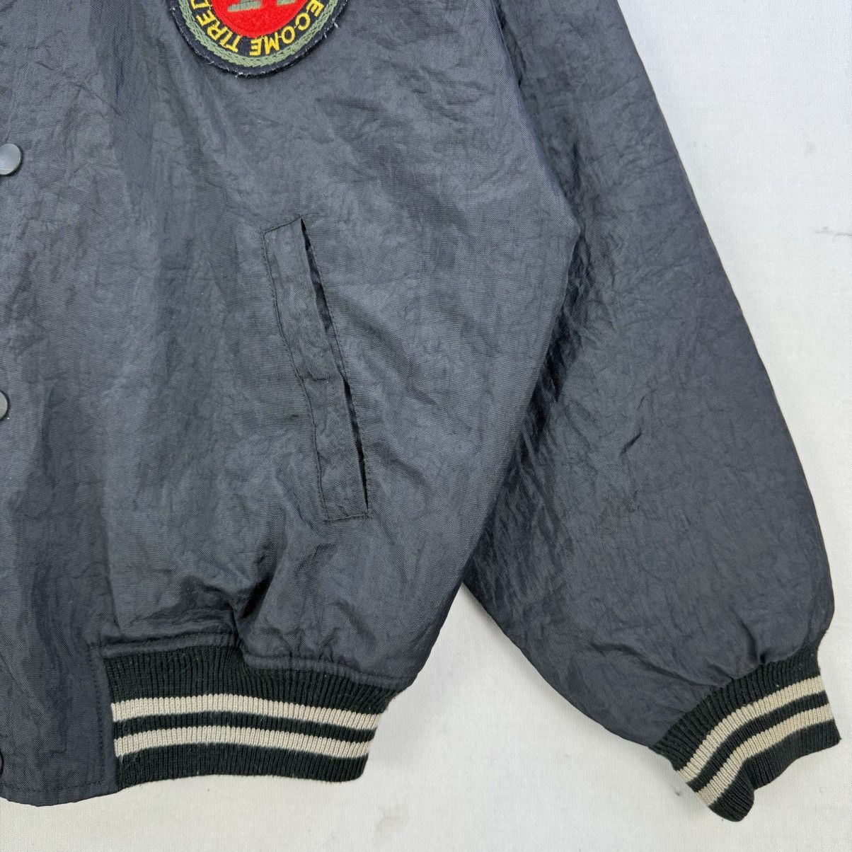 Vintage Vintage 90’s Trois Lu Bomber Jacket Size US M / EU 48-50 / 2 - 3 Thumbnail