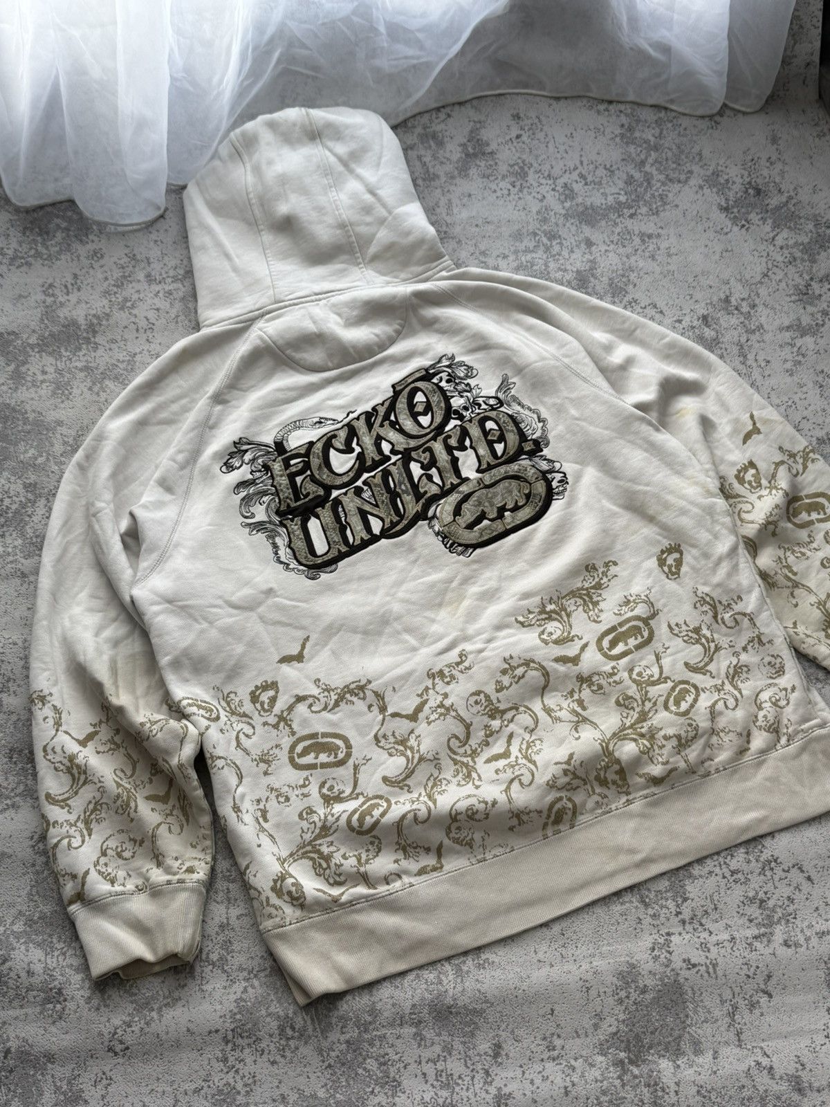 Mens Hoodies Vintage Ecko Hoodie Vintage Ecko Unltd Spell Out