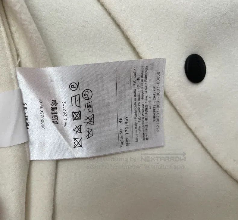 Valentino Valentino Men's casual coats Size US S / EU 44-46 / 1 - 7 Thumbnail