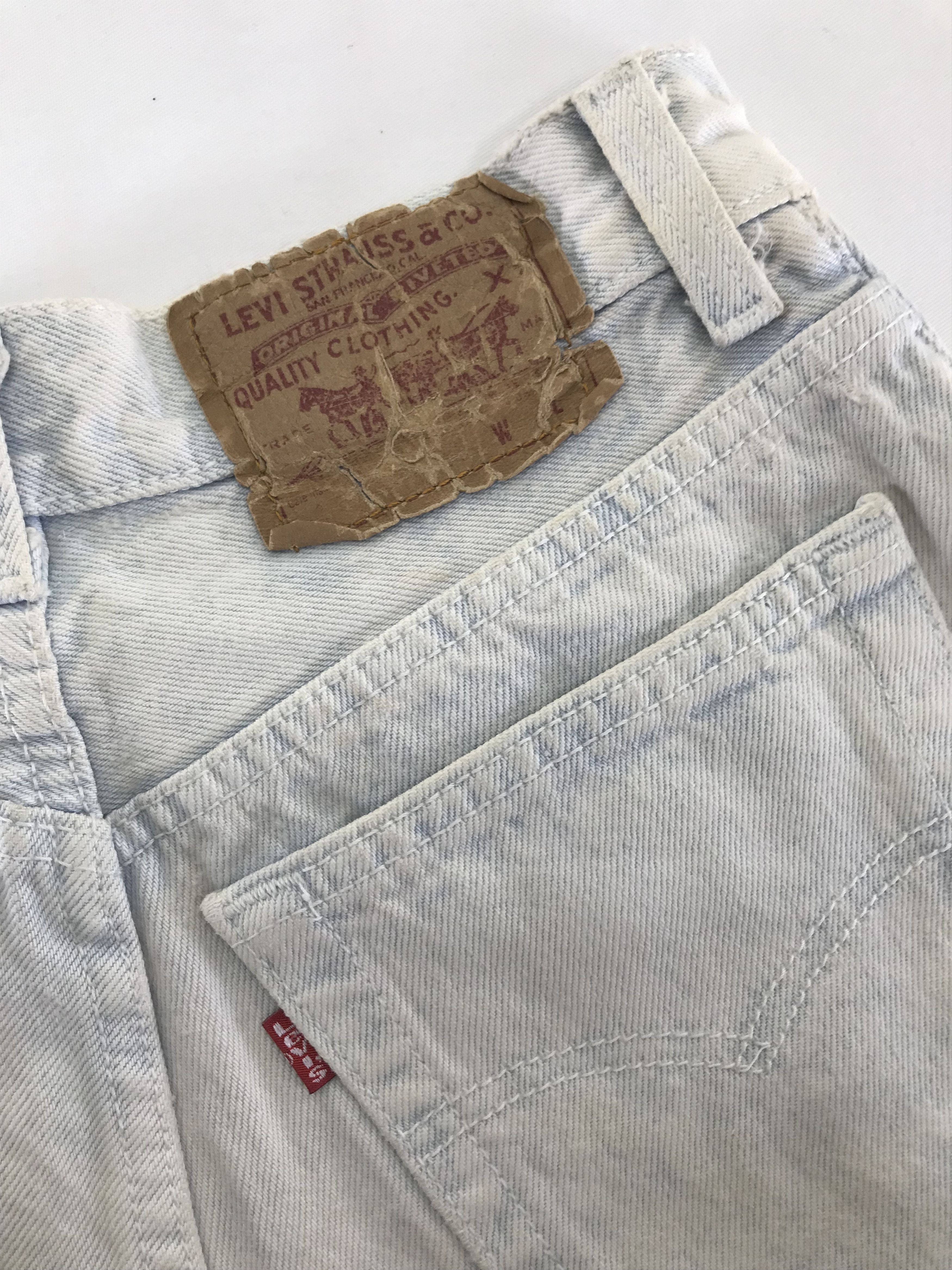 Levi's Vintage 90s Levi's 501 Light Washed Jeans Size 25" / US 0 / IT 36 - 13 Thumbnail