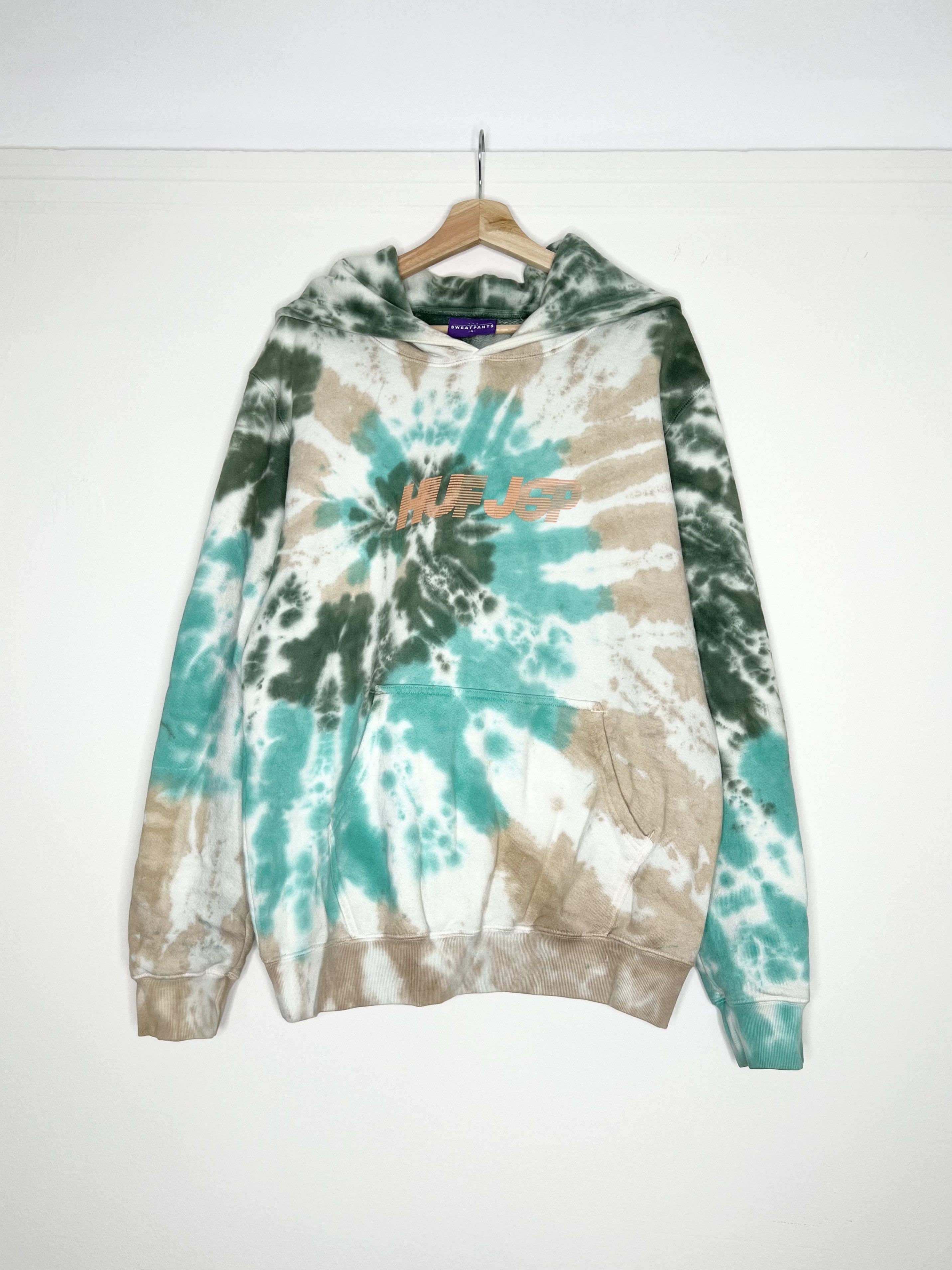 Huf JSP x HUF Jimmy Sweatpants Tie Dye Hoodie Men Size M Size US M / EU 48-50 / 2 - 1 Thumbnail