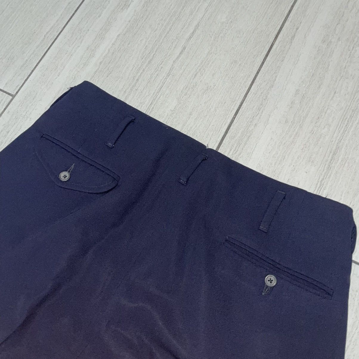 Polo Ralph Lauren Polo Ralph Lauren USA Made Wool Pleated Trousers Size US 34 / EU 50 - 5 Thumbnail