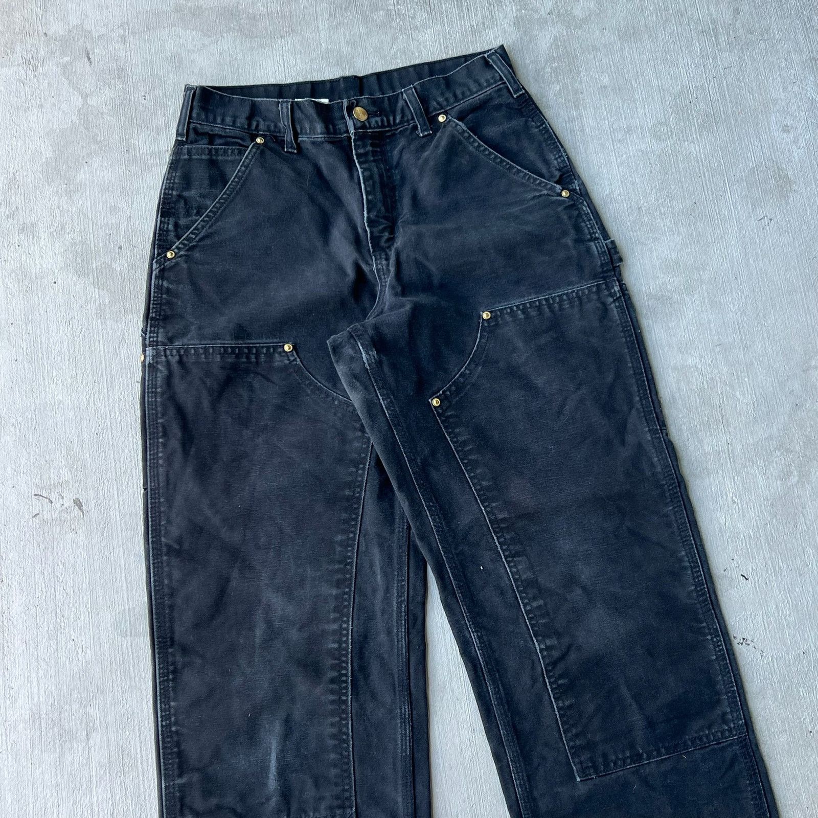 Carhartt × Vintage Carhartt double knee work wear carpenter pants Size US 28 / EU 44 - 2 Thumbnail