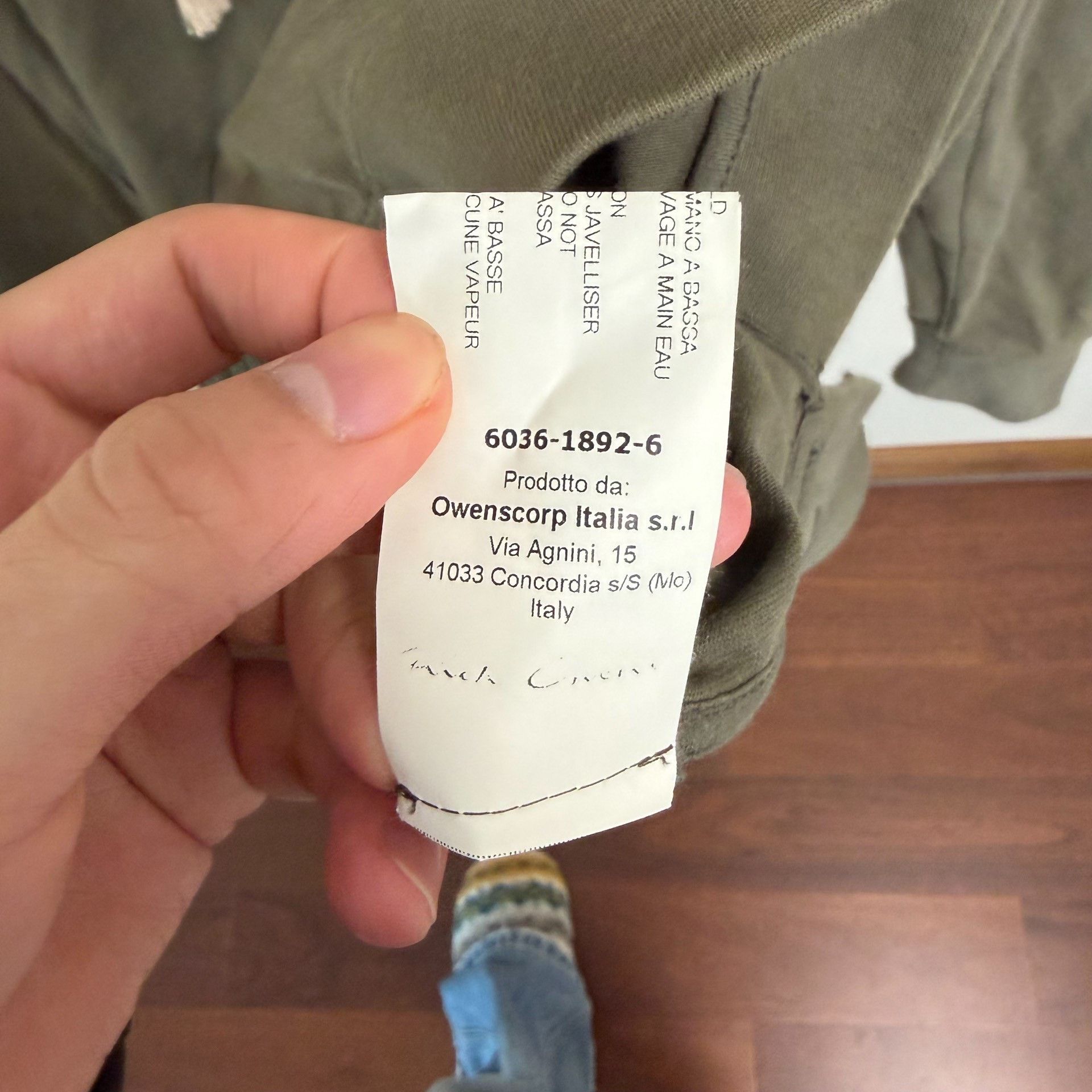 Rick Owens Rick Owens SS16 Cyclops Zip-Up Hoodie Army Green Size US M / EU 48-50 / 2 - 7 Thumbnail