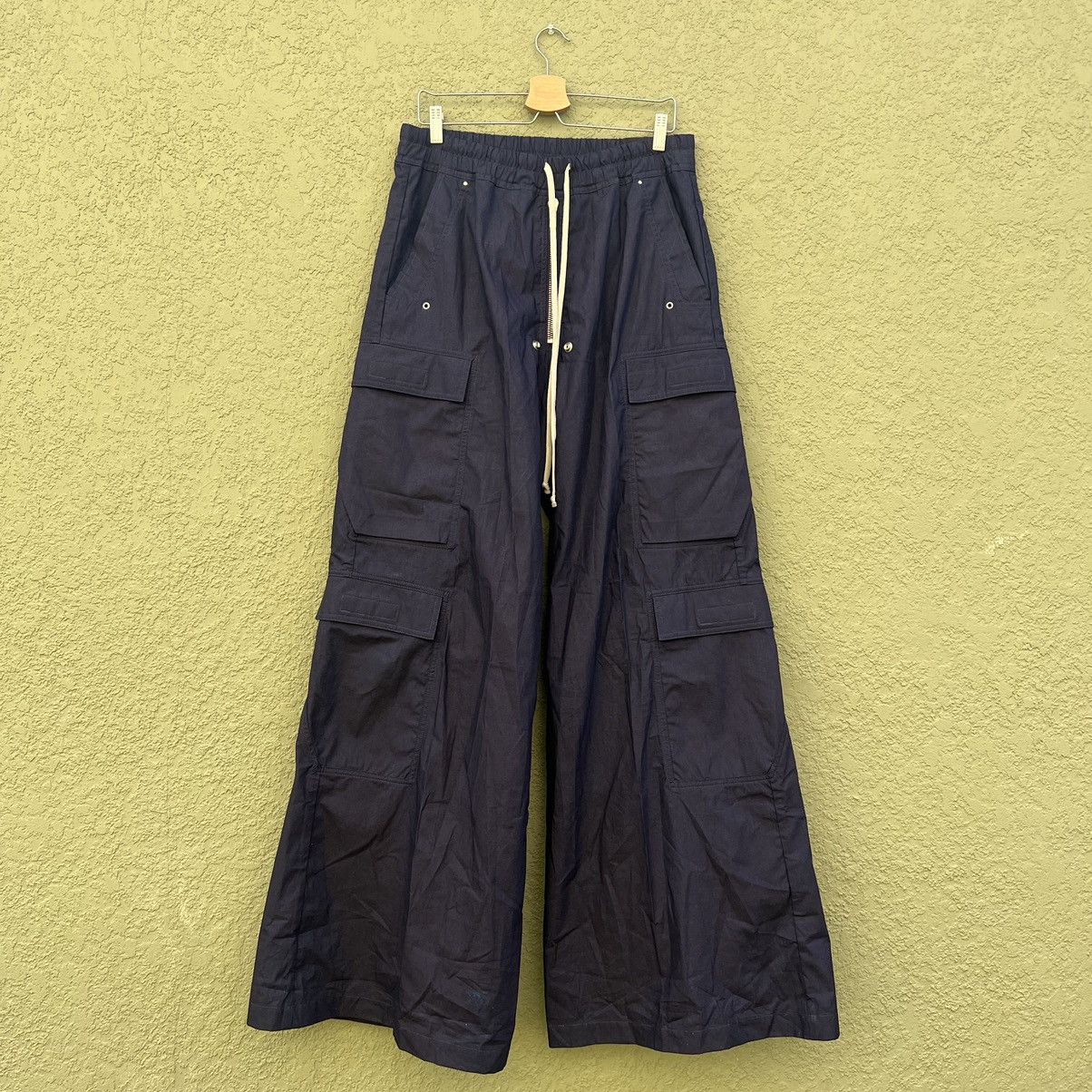 Rick Owens Rick Owens DRKSHDW Indigo Jumbo Cargobela Cargo Bela Pant ...