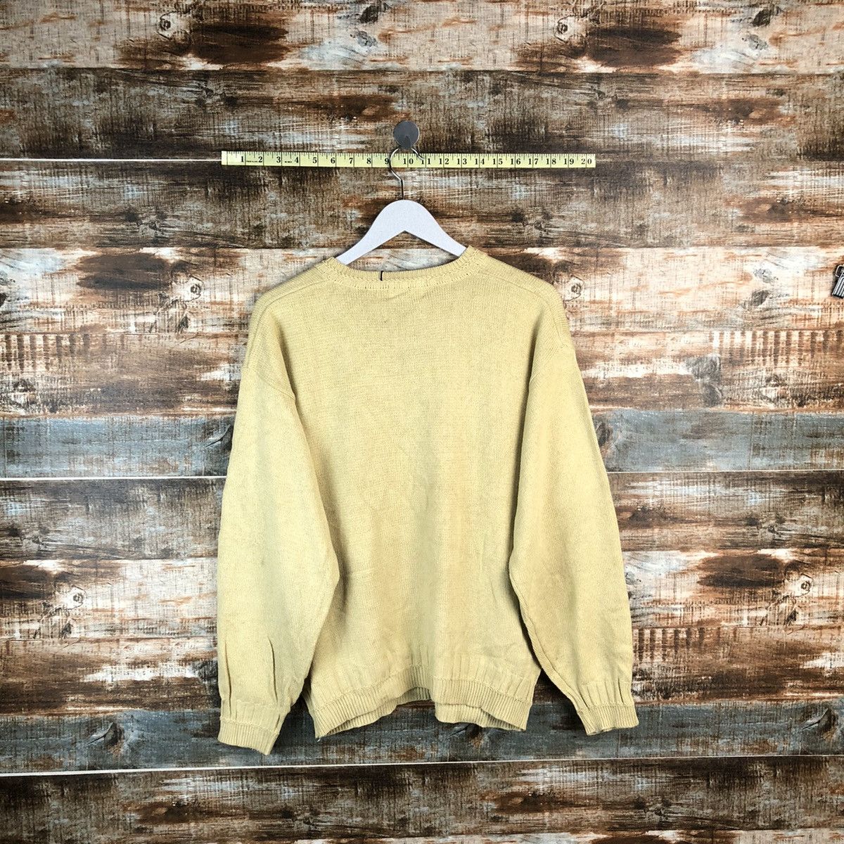 Vintage Le Guattro Stagioni Brown vintage Knitwear sweatshirt #A1969 Size US L / EU 52-54 / 3 - 12 Thumbnail