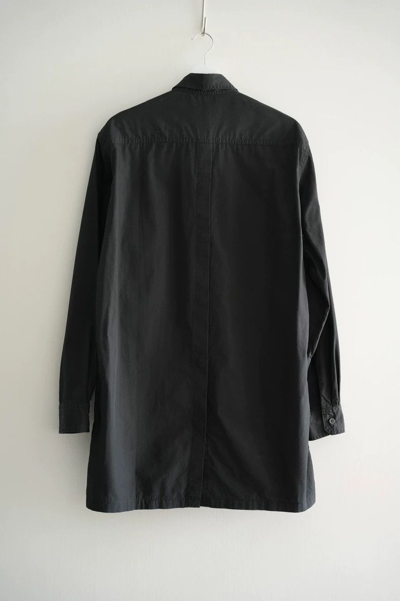 Yohji Yamamoto Yohji Yamamoto 19ss Back Button Black Shirt 2501-Nextarrow Size US L / EU 52-54 / 3 - 2 Thumbnail