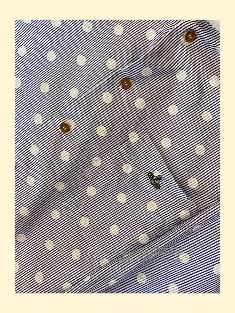 Vivienne Westwood Vivienne Westwood Polka dot shirt, long sleeve, spring and Size M / US 6-8 / IT 42-44 - 4 Thumbnail
