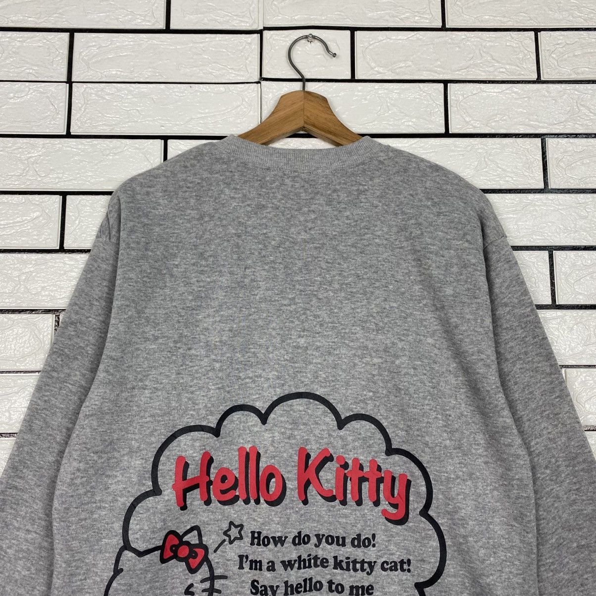 Japanese Brand 📌Vintage Sweatshirt Hello Kitty Big Logo Size US M / EU 48-50 / 2 - 10 Thumbnail