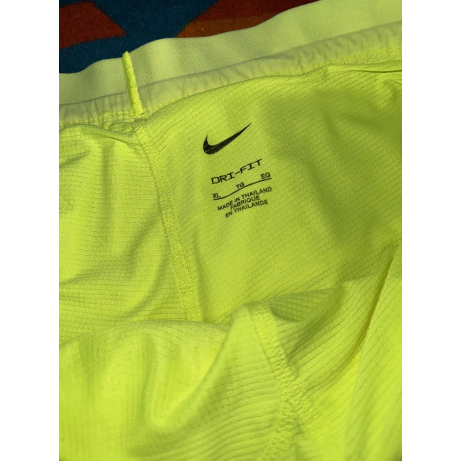 Nike Nike Flex Stride Running Shorts Lined Volt Neon Yellow Sz XL Mens 5” Size US 36 / EU 52 - 2 Thumbnail