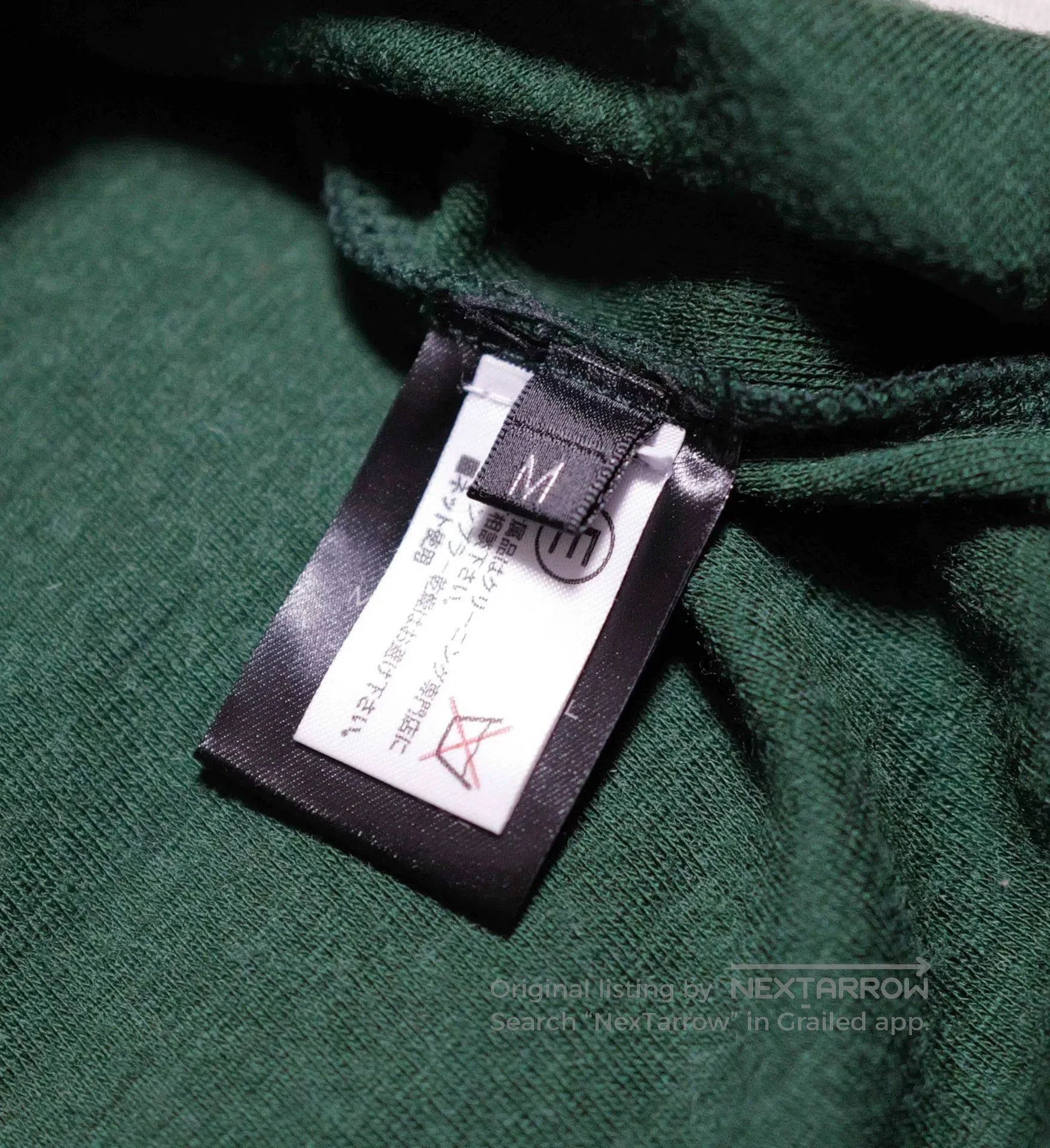 Balmain Balmain Emerald Green Wool Distressed Henley T. Size US M / EU 48-50 / 2 - 4 Thumbnail