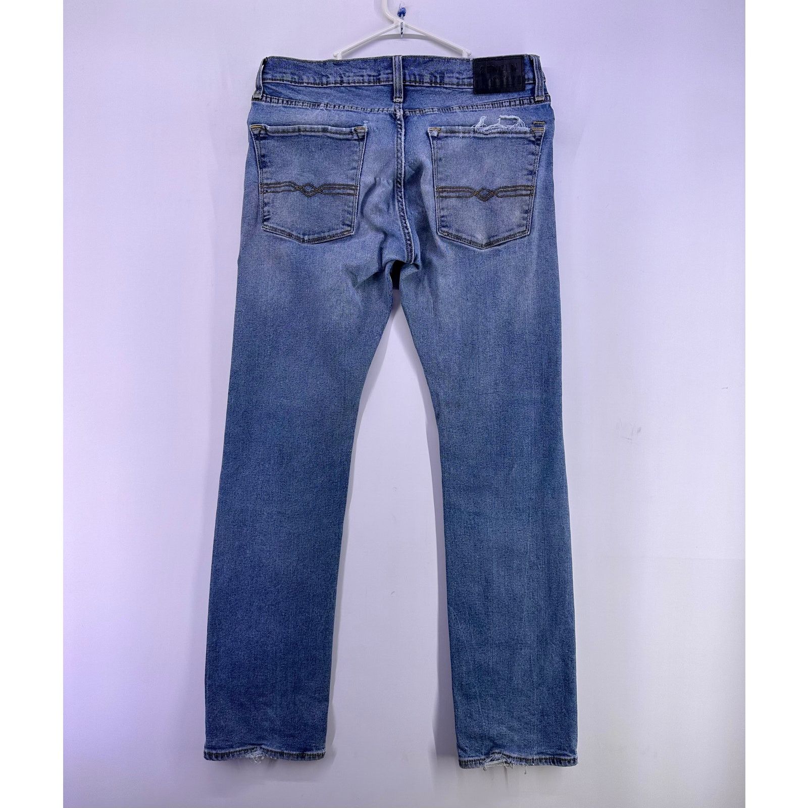 Levi's Blue Ripped Denizen Levi’s 232 Jeans Size 32/34 Size US 32 / EU 48 - 7 Thumbnail