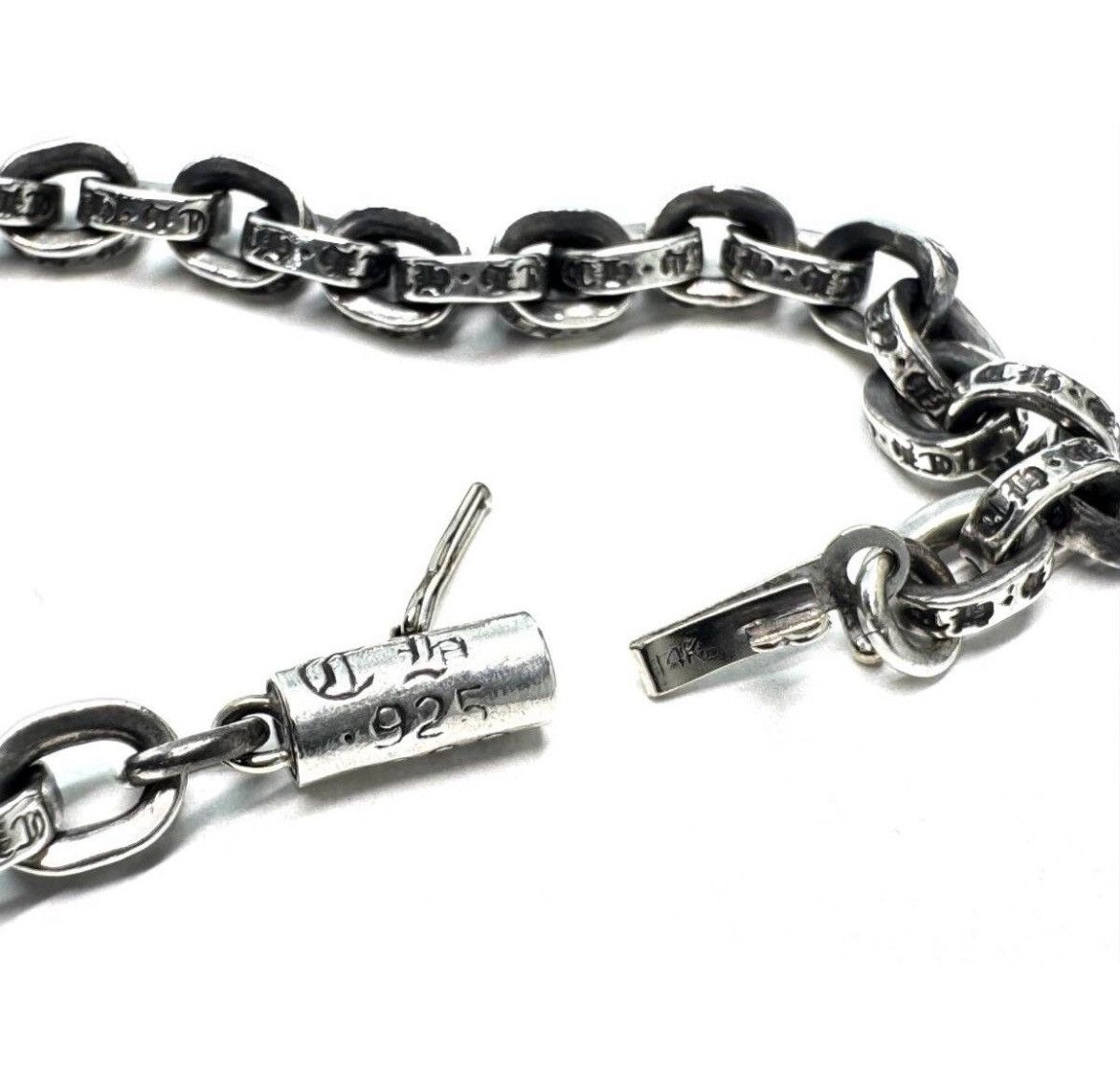 Chrome Hearts Chrome Hearts Paper Chain Bracelet SV925 Silver Size ONE SIZE - 2 Thumbnail