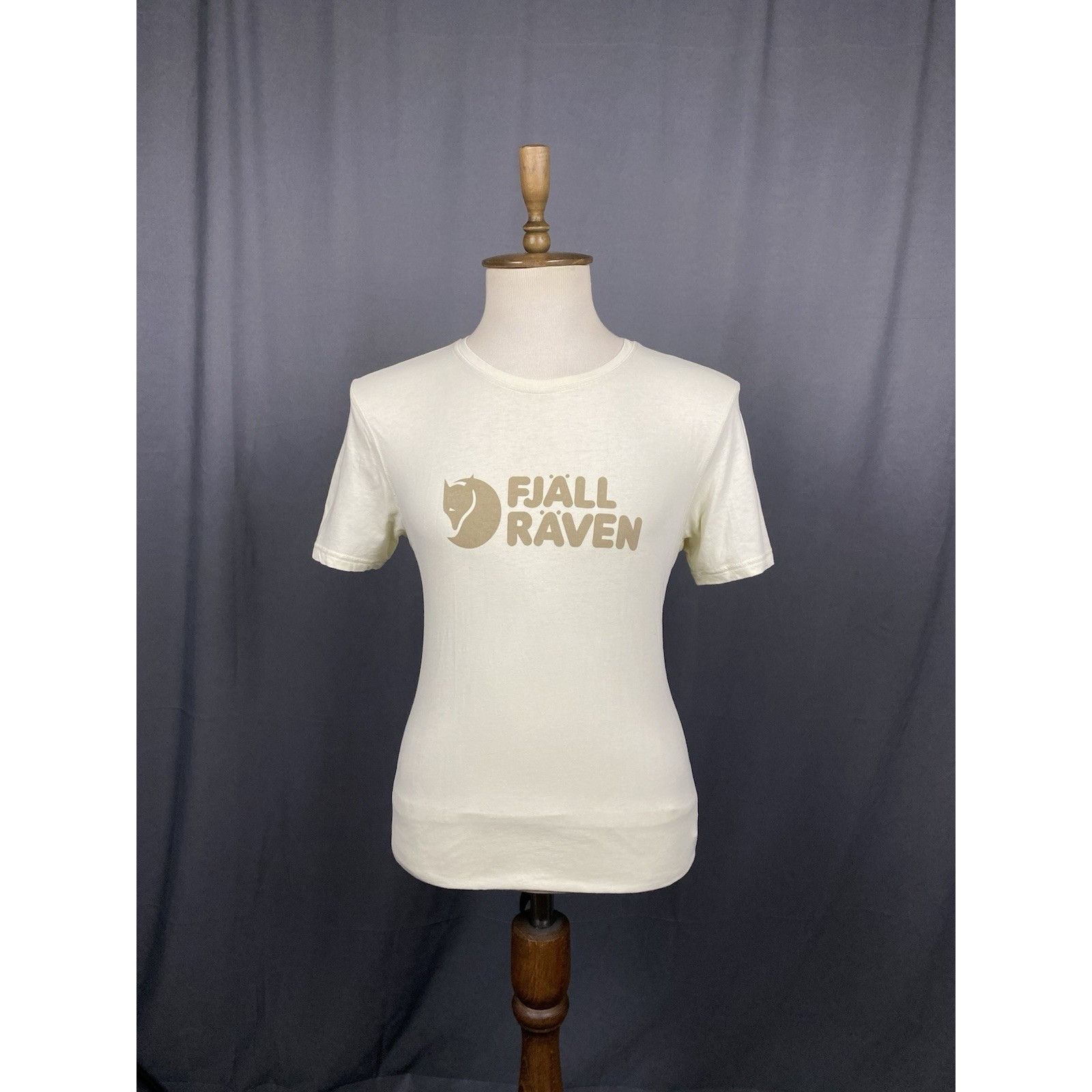 Fjallraven Fjallraven Big Logo Men's Beige T-Shirt Size M Size US M / EU 48-50 / 2 - 3 Thumbnail