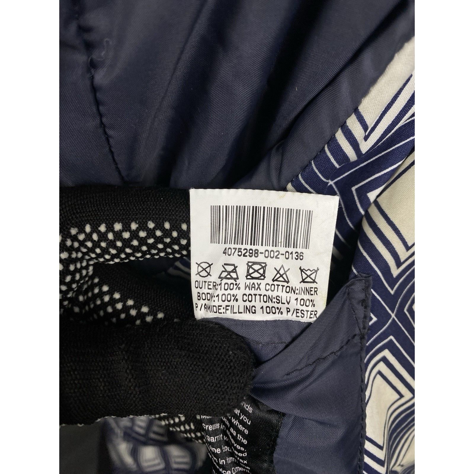 Barbour Barbour x John Lewis Ashbyton Blue Waxed Motorcycle Multipoc Size US M / EU 48-50 / 2 - 17 Thumbnail