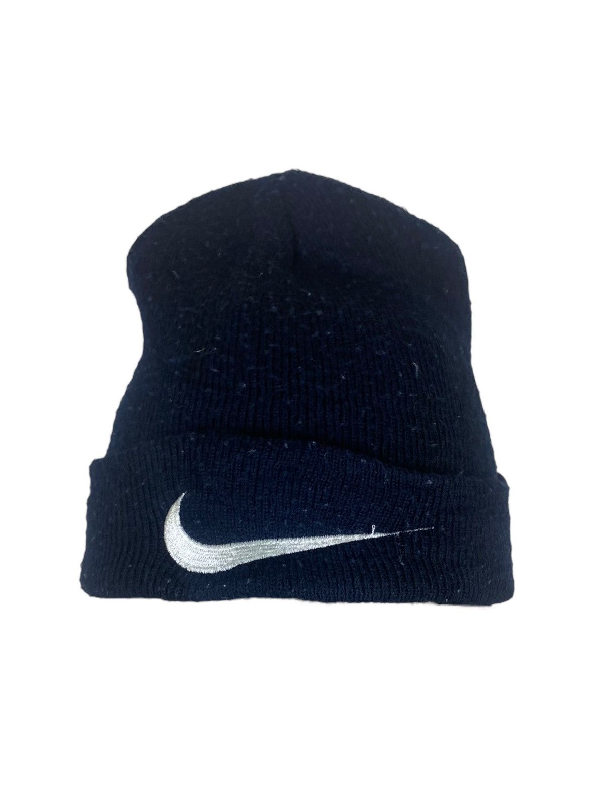 Nike Vintage Nike Double Sided Swoosh Beanie Size ONE SIZE - 2 Thumbnail