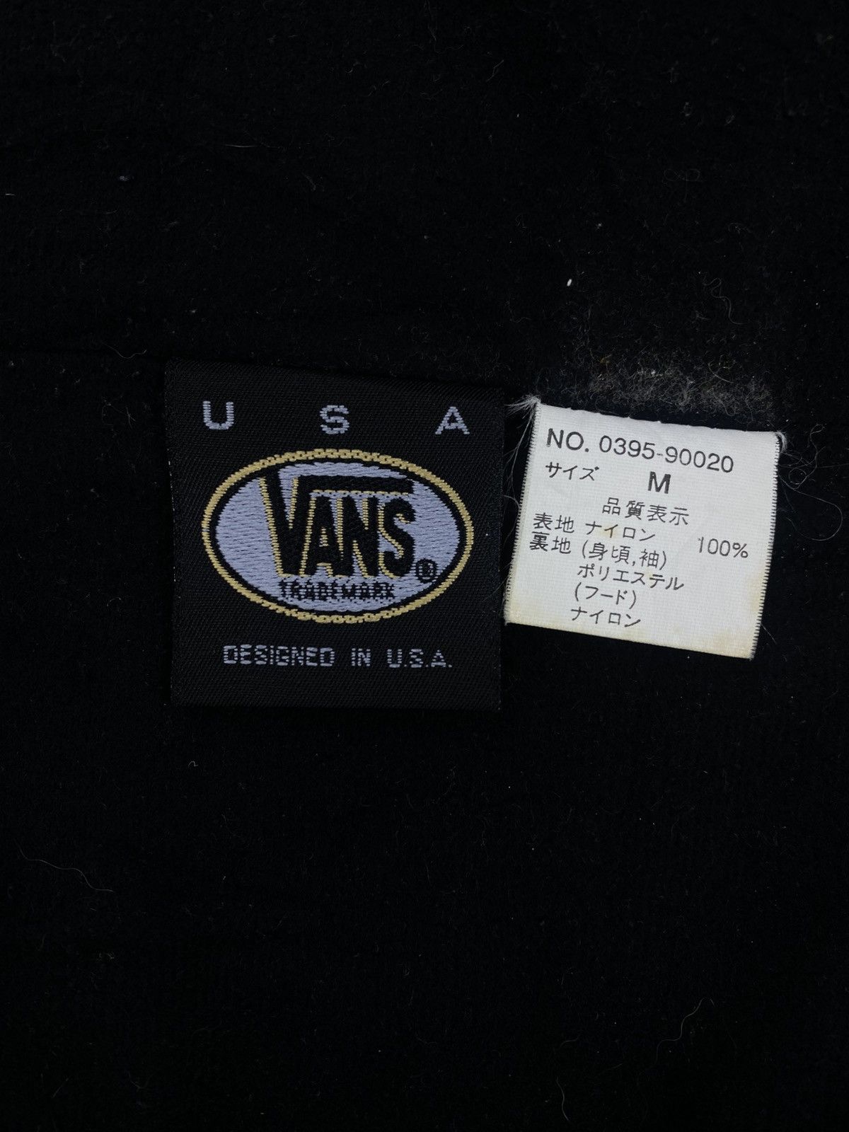 Vans × Vintage Vintage 90s Vans Distressed Zipper Hoodie Jacket Size US L / EU 52-54 / 3 - 13 Thumbnail