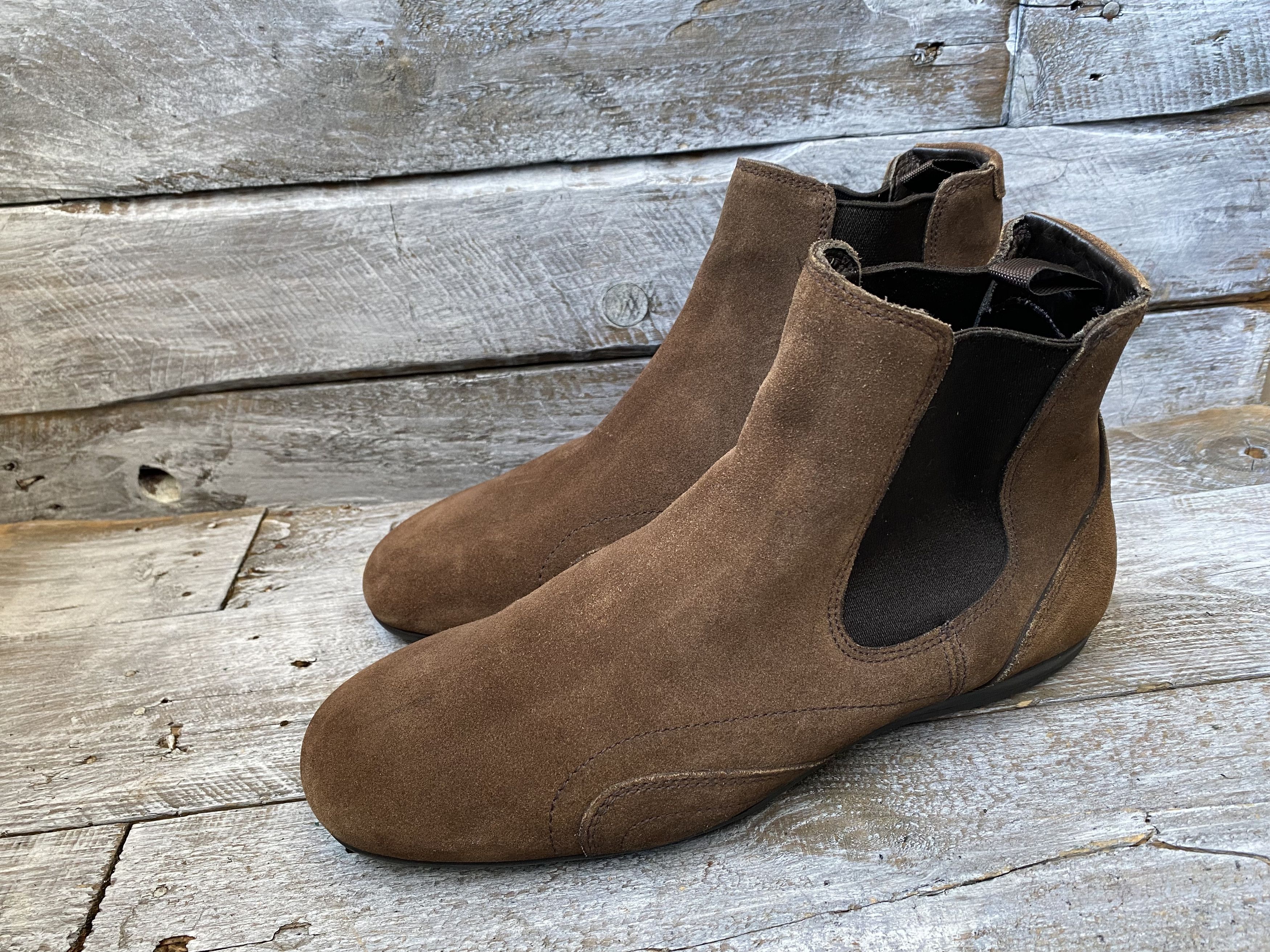 Prada Prada chelsea suede boots sz uk6.5 Size US 7.5 / EU 40-41 - 9 Thumbnail