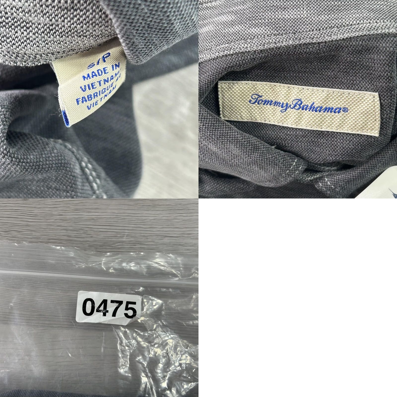 Tommy Bahama Tommy Bahama Paradiso Polo Shirt Mens Small Black Jersey Short Sleeve Modal Polyester SS Polo Solid Size US S / EU 44-46 / 1 - 8 Thumbnail