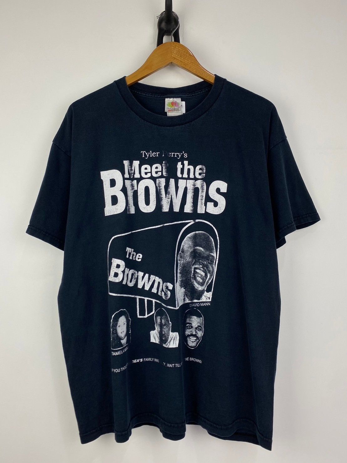 Band Tees × Vintage Vintage Meet The Brown T-Shirts DAT615 Size US XL / EU 56 / 4 - 1 Thumbnail